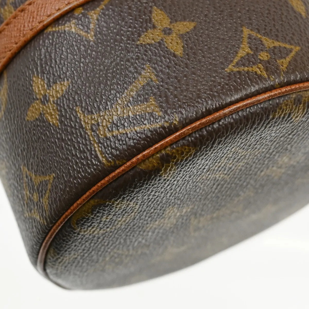 Louis Vuitton Papillon Handbag Monogram Canvas Brown Canvas Handbag (Pre-Owned)
