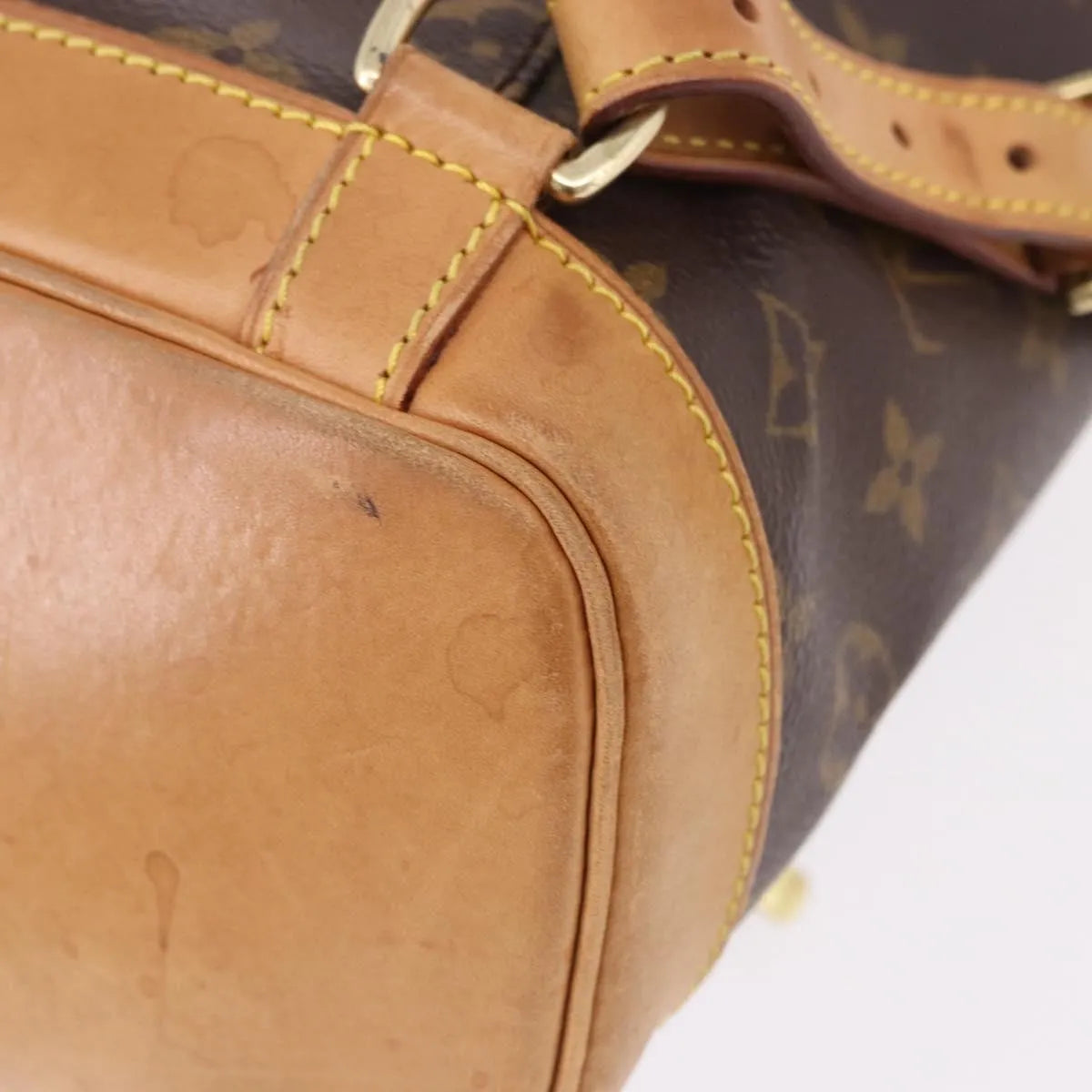 Louis Vuitton Montsouris Monogram Brown Canvas Backpack Bag (Pre-Owned)