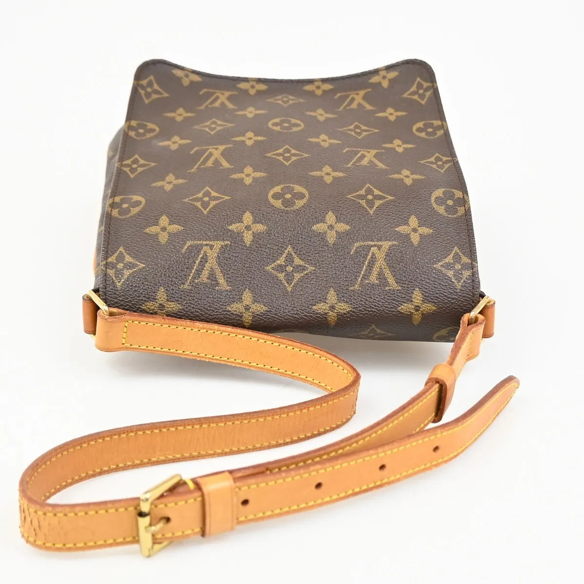 Louis Vuitton Musette Salsa Monogram Canvas Brown Canvas Shoulder Bag Bag (Pre-Owned)