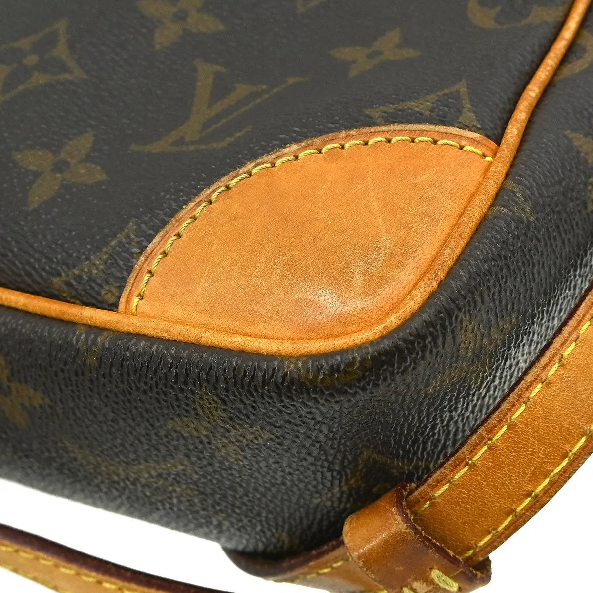 Louis Vuitton Trocadero Handbag Monogram Canvas Brown Canvas Shoulder Bag Bag (Pre-Owned)