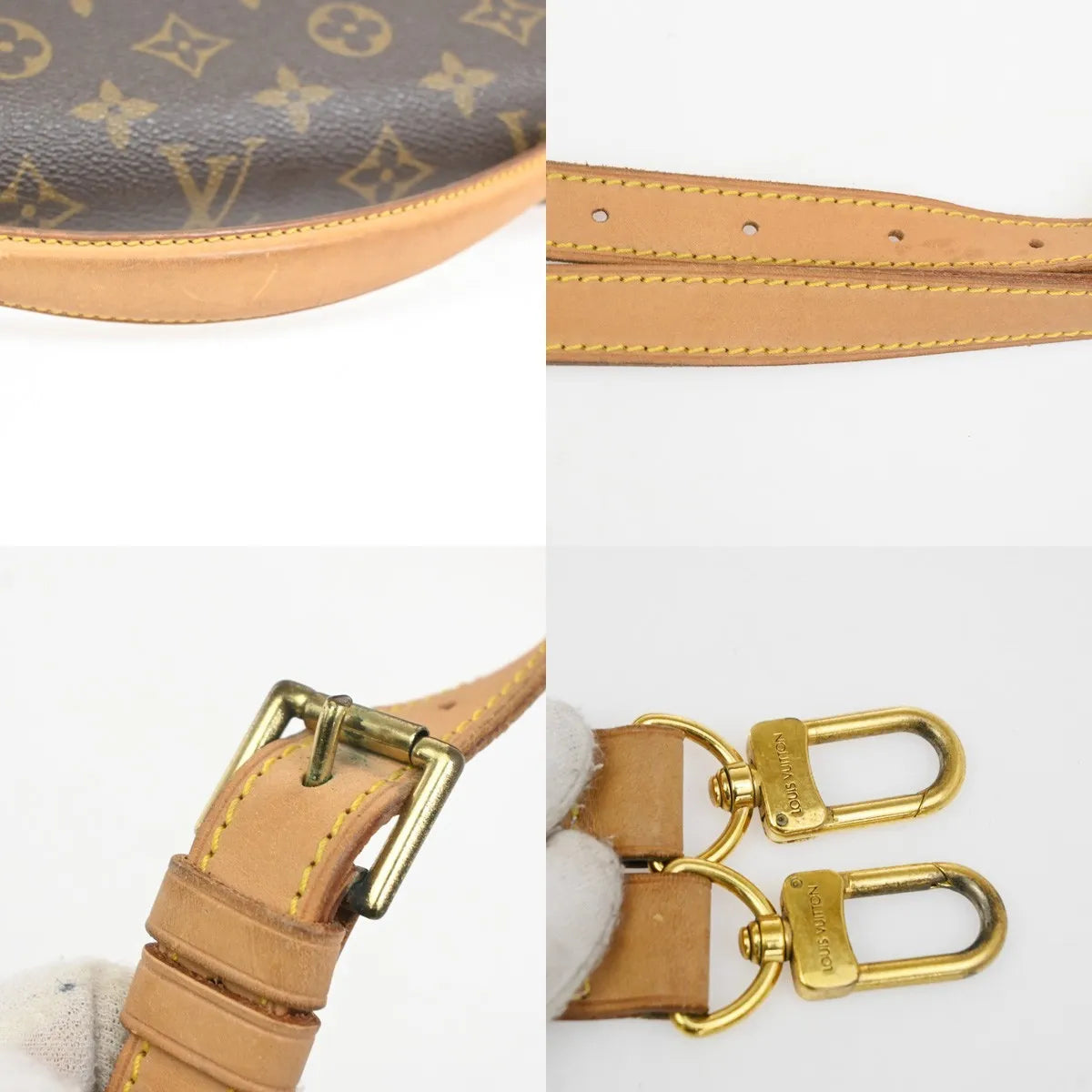 Louis Vuitton Beverly Monogram Canvas Brown Canvas Briefcase Bag (Pre-Owned)