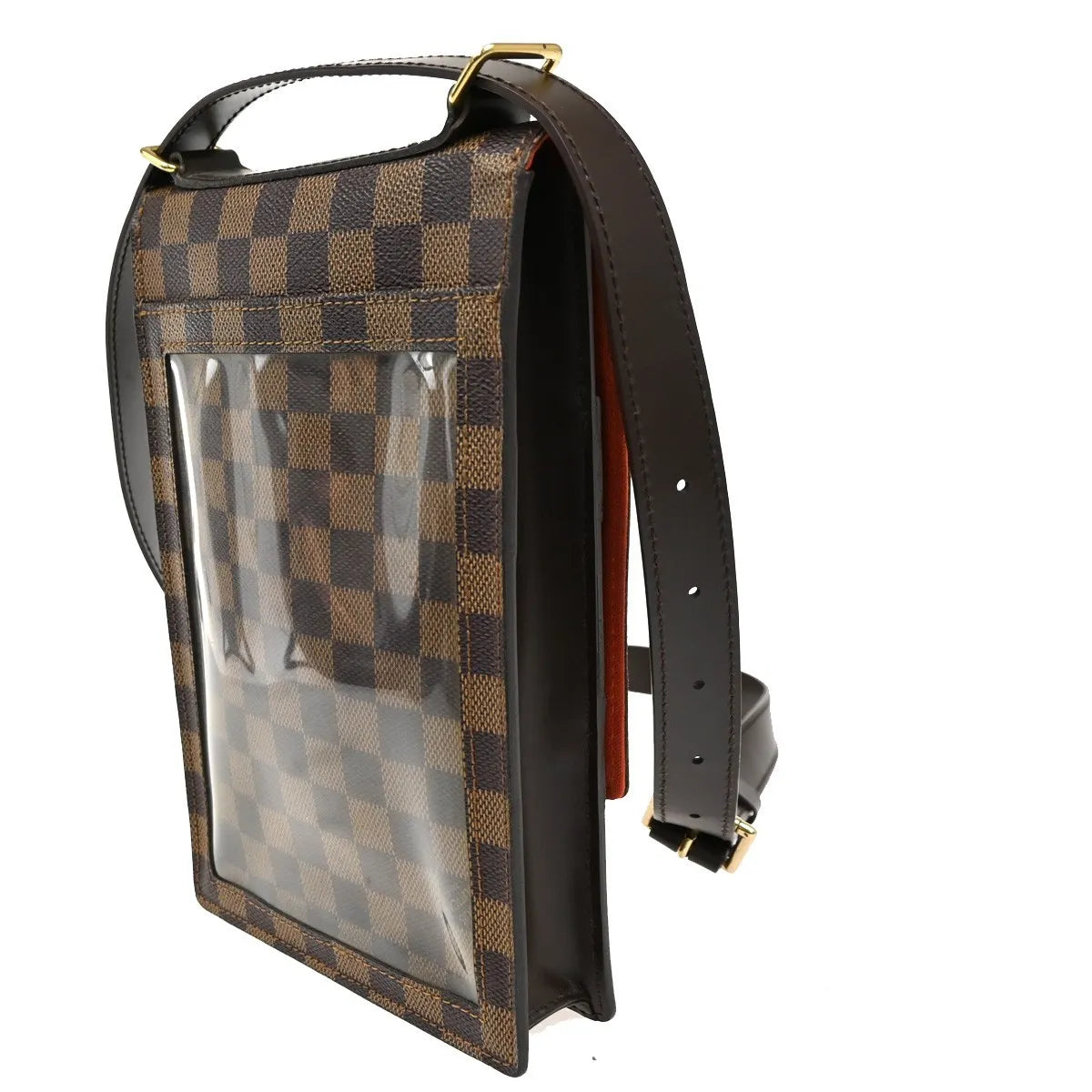 Louis Vuitton Portobello Messenger Damier Brown Canvas Shoulder Bag Bag (Pre-Owned)