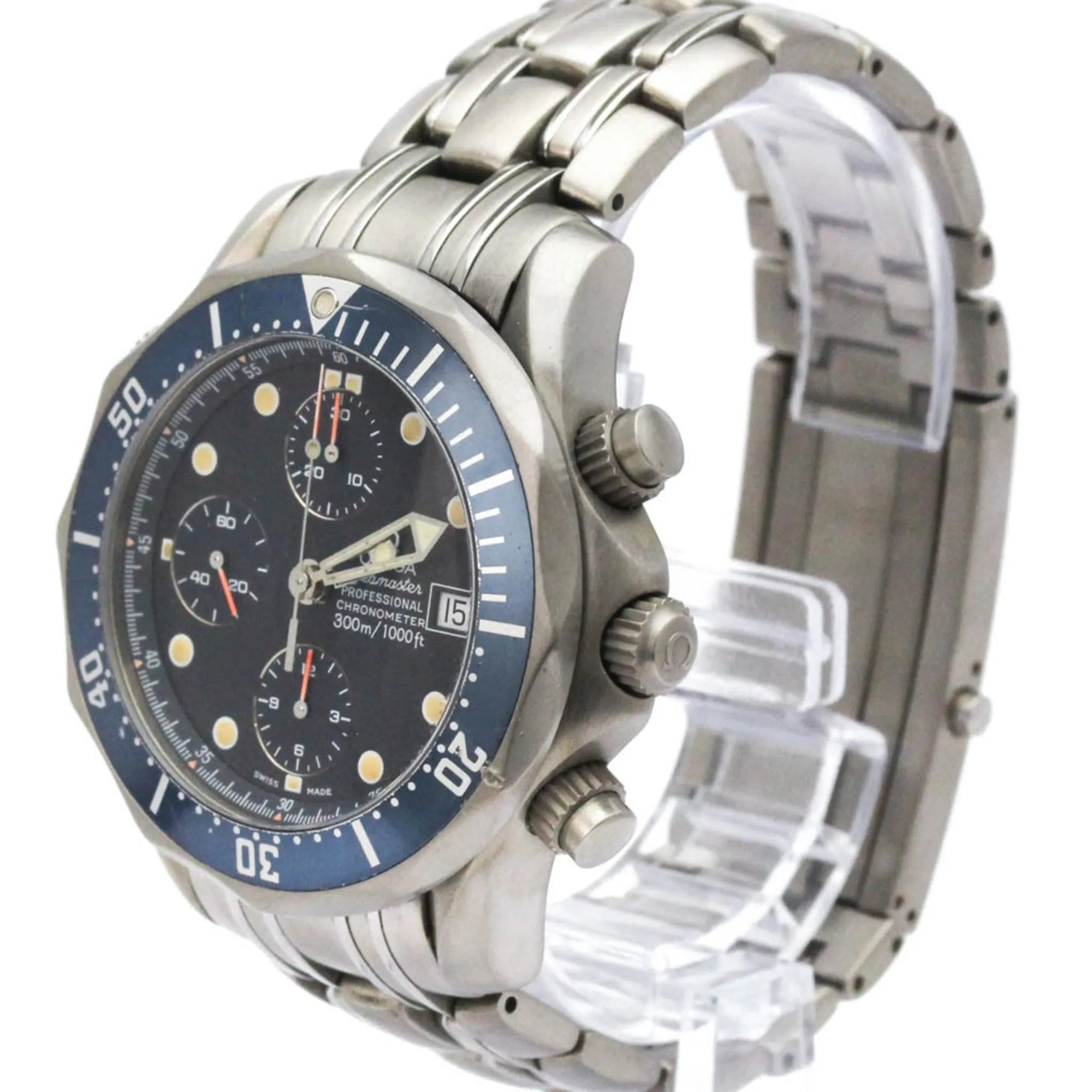 Omega Seamaster Diver 300M Chronometer Chronograph Automatic Watch Stainless Steel Watch (Pre-Owned)
