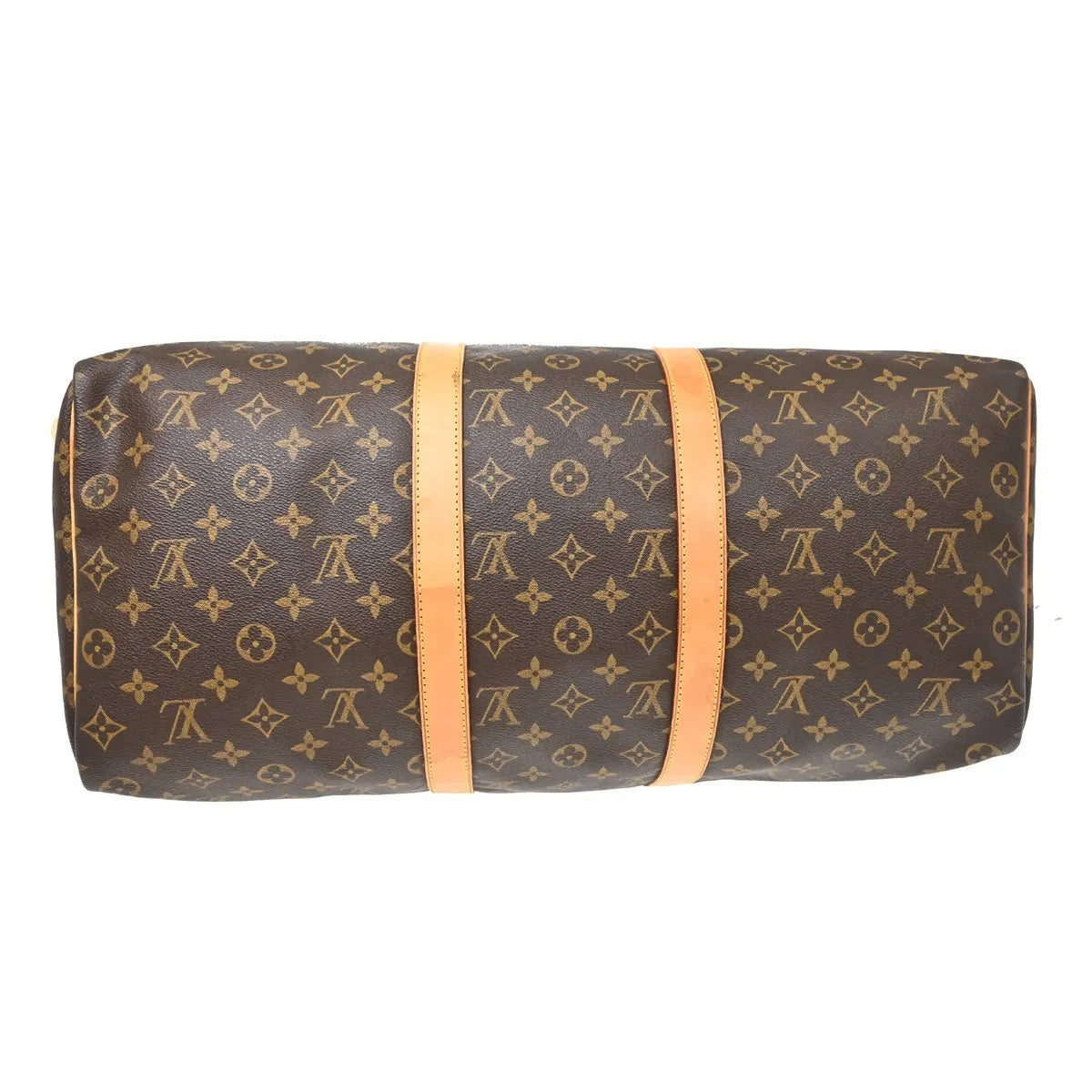 Louis Vuitton Keepall Monogram Canvas Brown Canvas Travel Bag Bag (Pre-Owned)