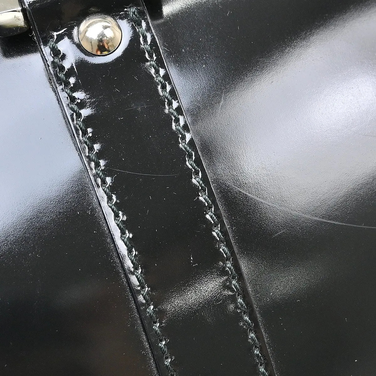 Gucci Travel Gg Nylon Black Leather Handbag (Pre-Owned)