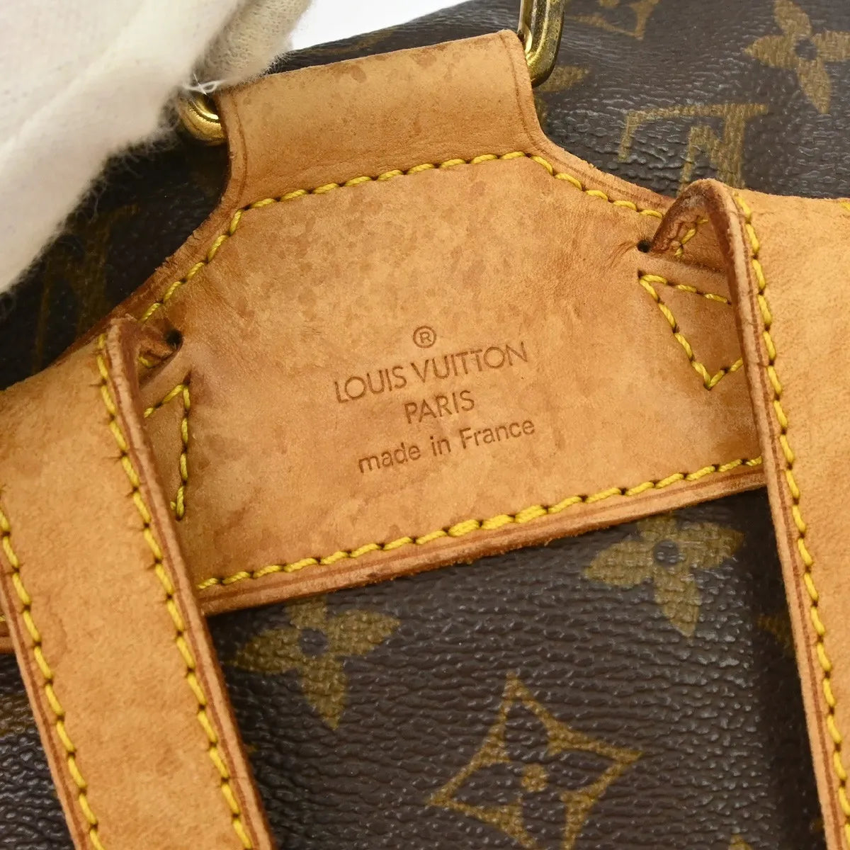 Louis Vuitton Vintage Montsouris Monogram Canvas Brown Canvas Backpack Bag (Pre-Owned)