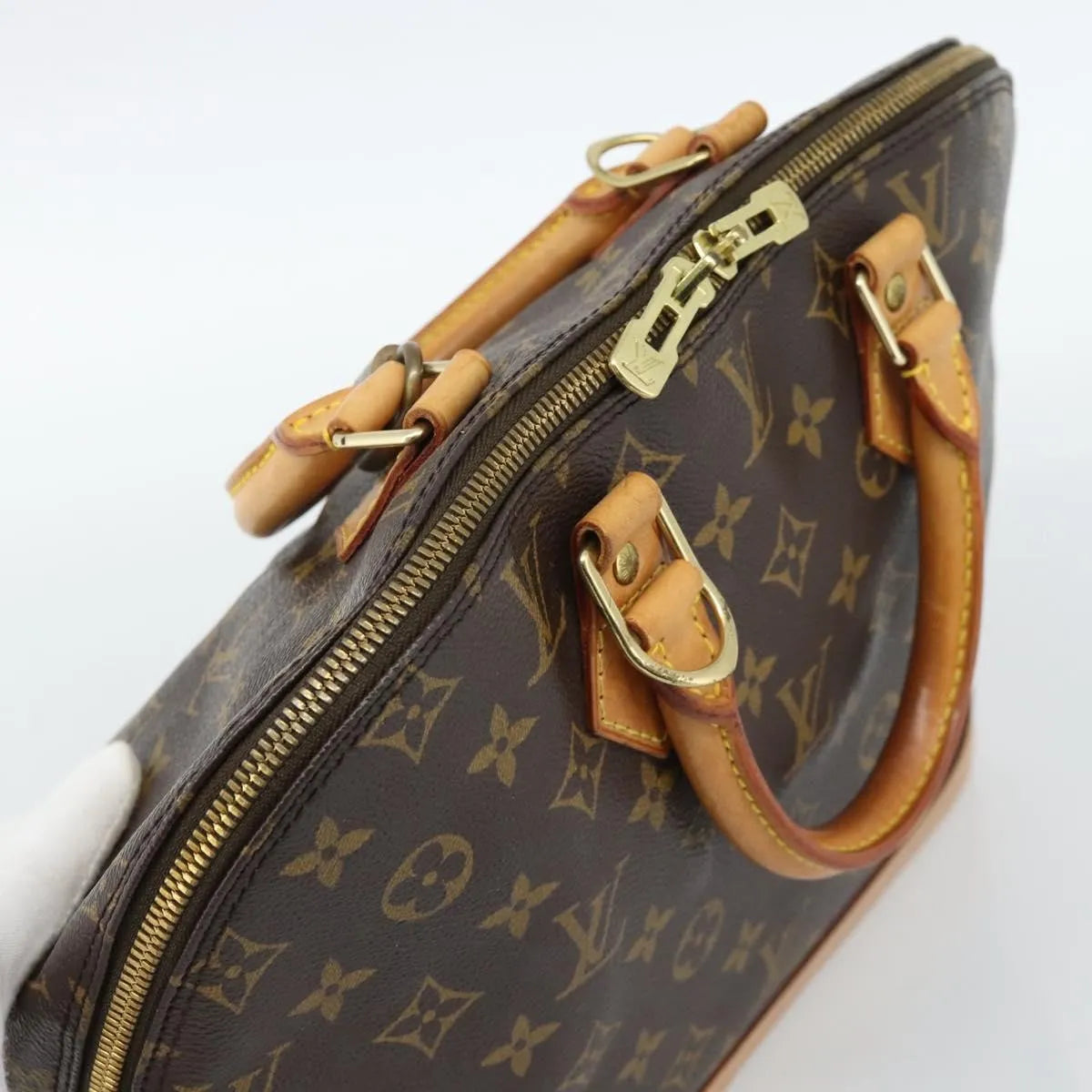 Louis Vuitton Alma Monogram Canvas Multicolour Canvas Handbag (Pre-Owned)