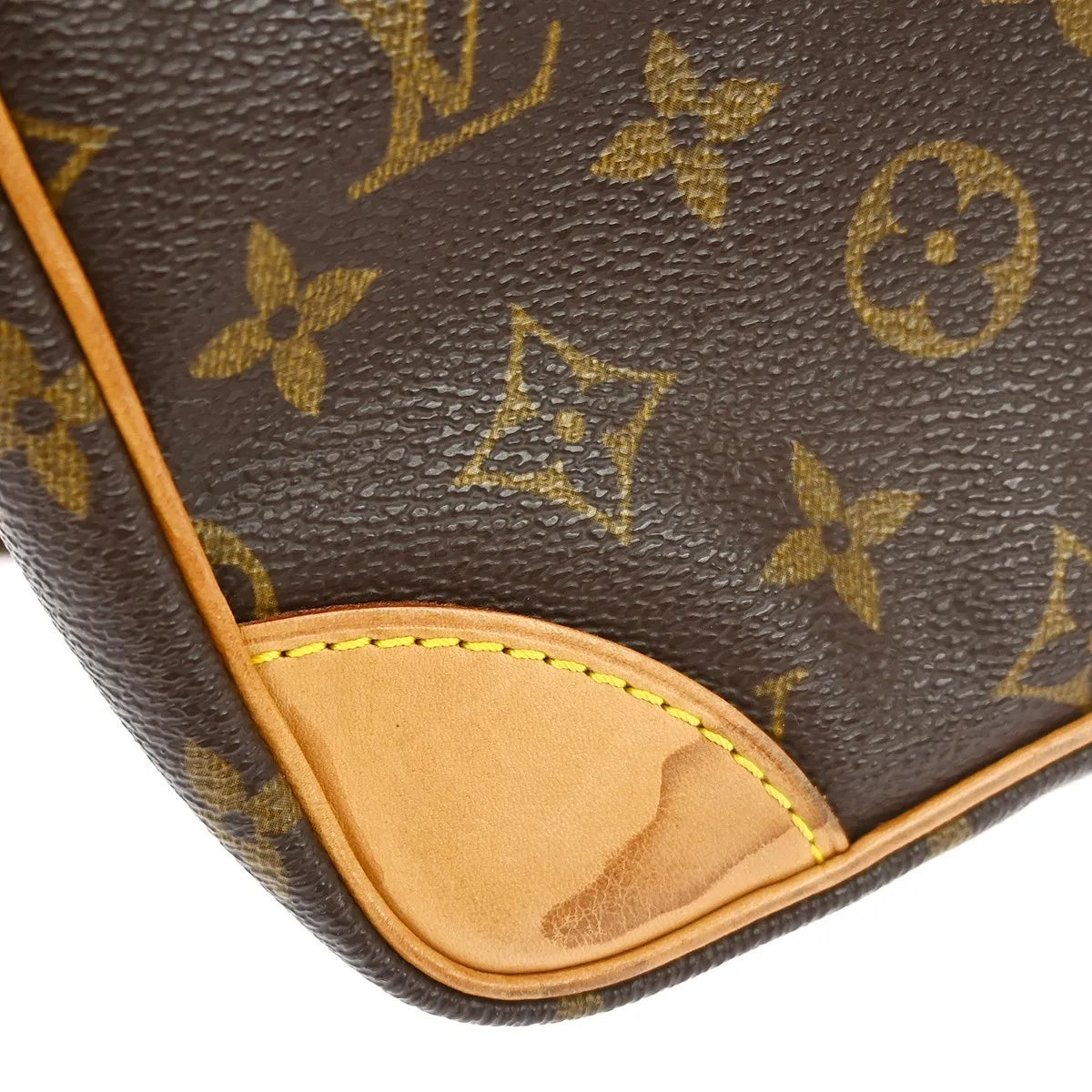 Louis Vuitton Amazone Bag Monogram Canvas Brown Canvas Shoulder Bag Bag (Pre-Owned)