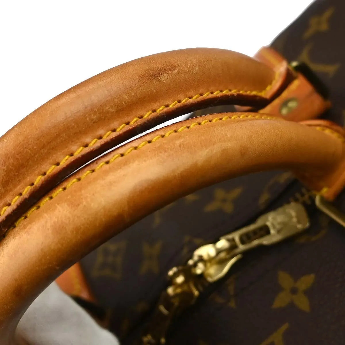Louis Vuitton Keepall Monogram Canvas Brown Canvas Travel Bag Bag (Pre-Owned)