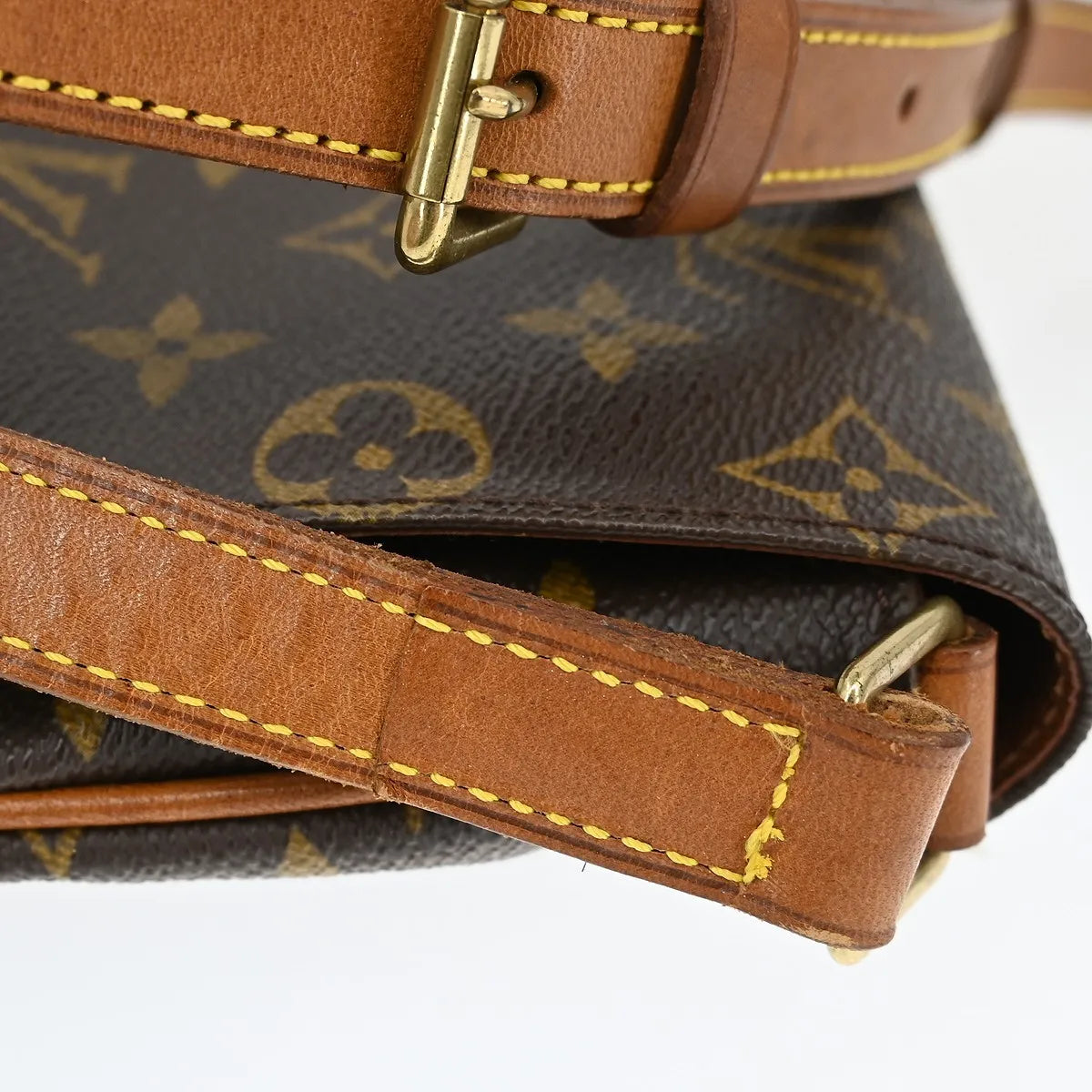 Louis Vuitton Musette Salsa Monogram Canvas Brown Canvas Shoulder Bag Bag (Pre-Owned)