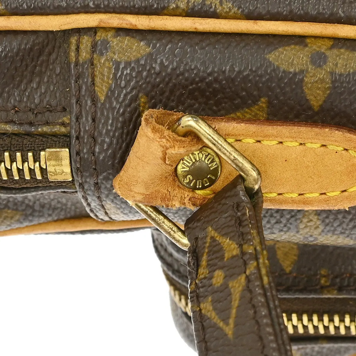 Louis Vuitton Amazone Monogram Canvas Brown Canvas Shoulder Bag Bag (Pre-Owned)
