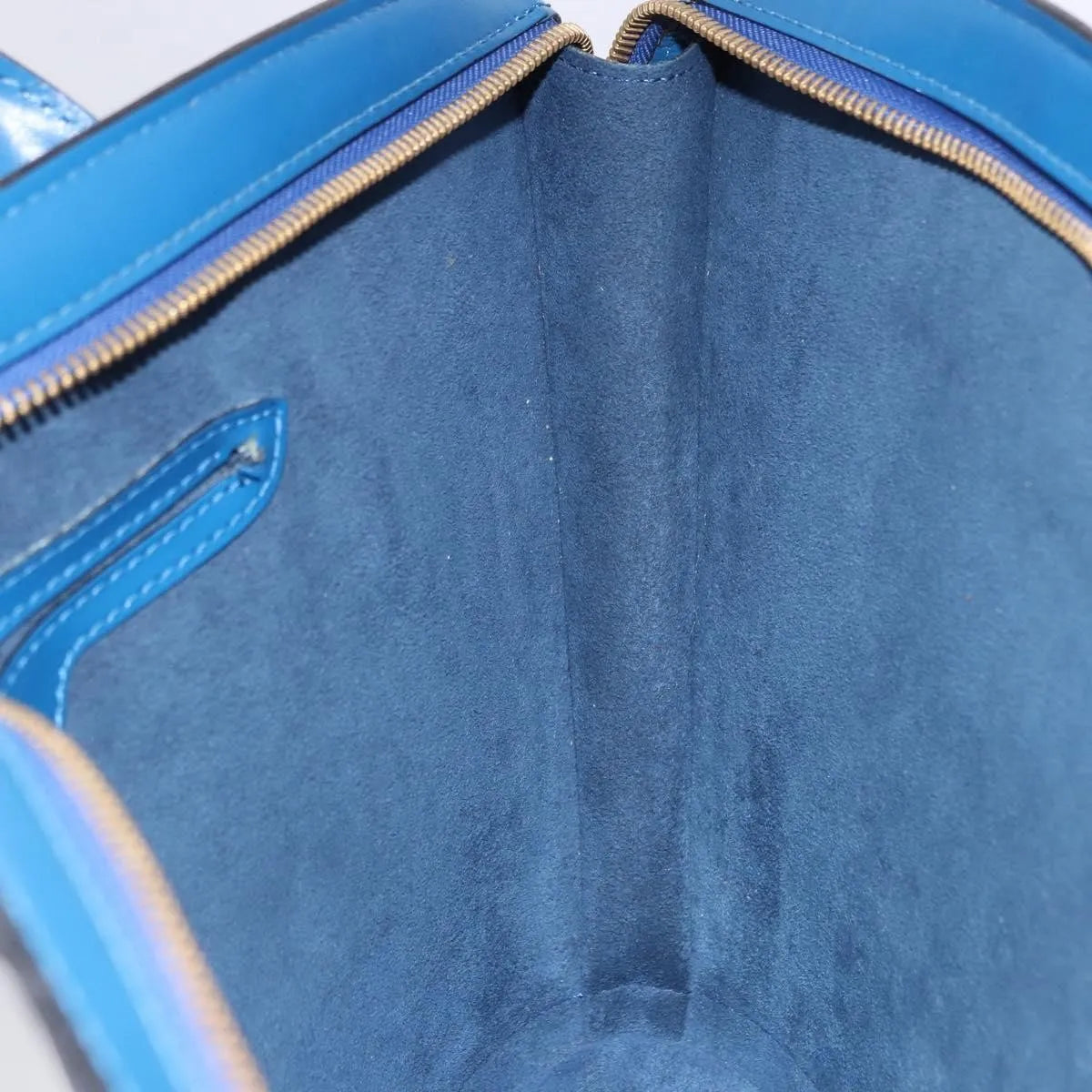 Louis Vuitton Saint Jacques Epi Blue Leather Handbag (Pre-Owned)