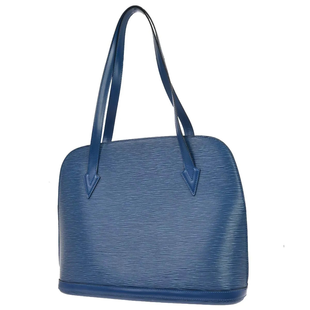 Louis Vuitton Lussac Epi Leather Blue Leather Shoulder Bag Bag (Pre-Owned)