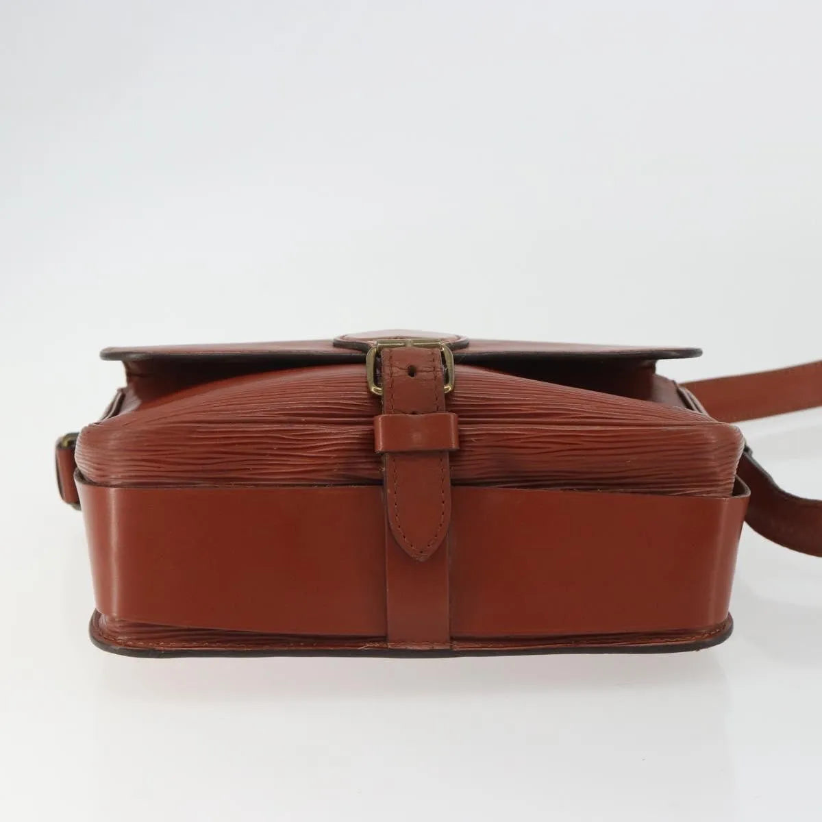 Louis Vuitton Cartouchiere Epi Leather Brown Leather Shoulder Bag Bag (Pre-Owned)
