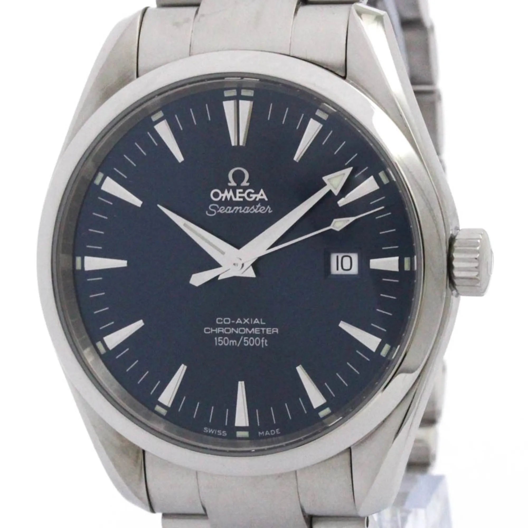 Omega Seamaster Aqua Terra 150M Co-Axial Chronometer Automatic Stainless Steel Watch (Pre-Owned)