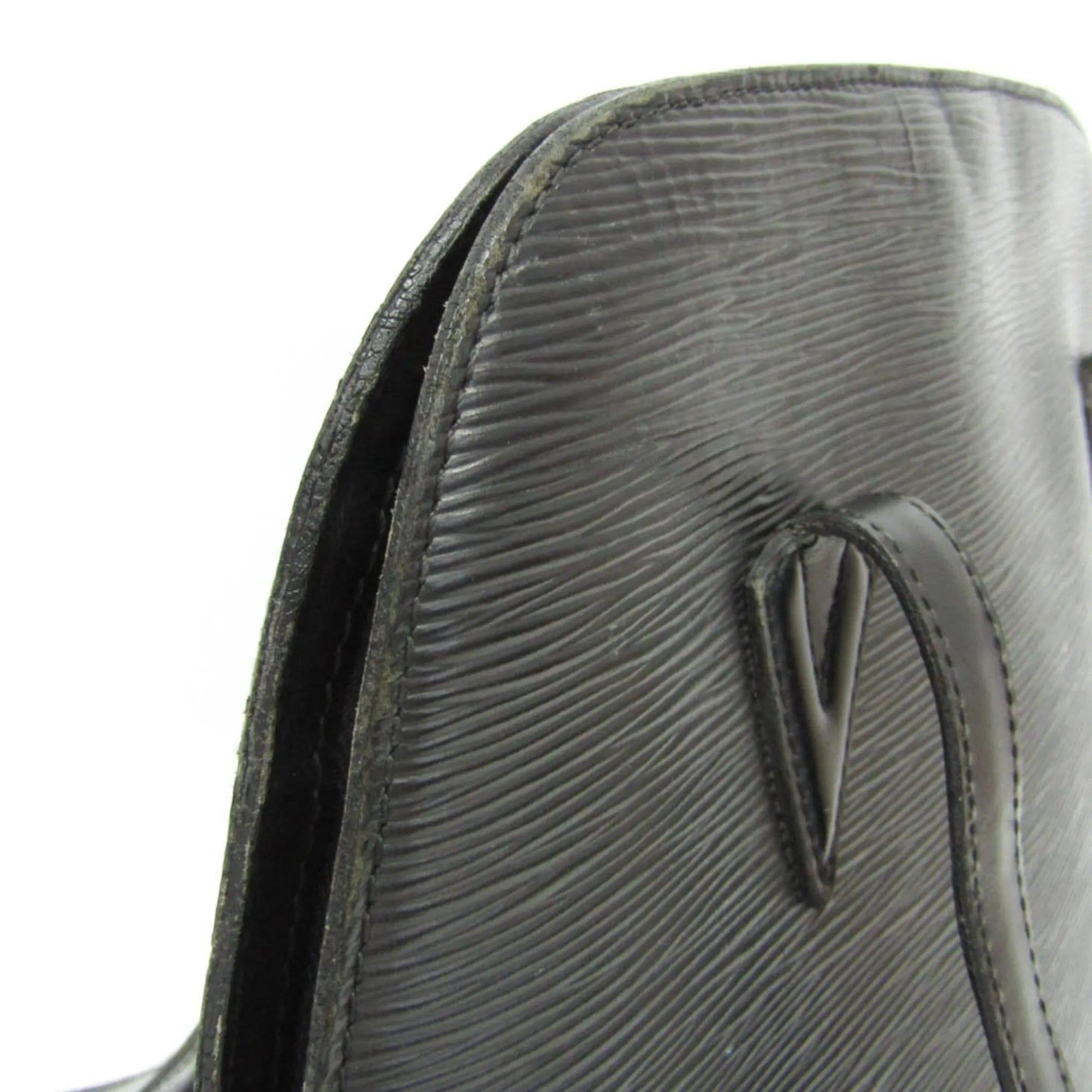 Louis Vuitton Lussac Epi Leather Black Leather Shoulder Bag Bag (Pre-Owned)