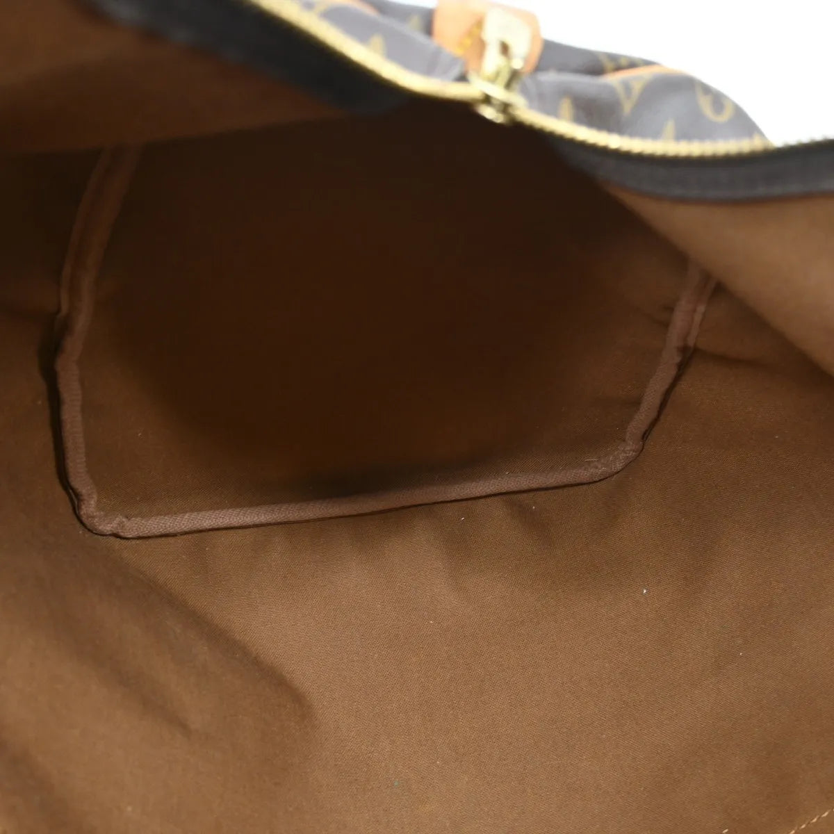 Louis Vuitton Keepall Bag Monogram Canvas Brown Canvas Travel Bag Bag (Pre-Owned)