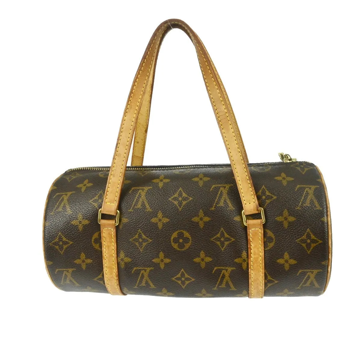 Louis Vuitton Papillon Handbag Monogram Canvas Brown Canvas Handbag (Pre-Owned)