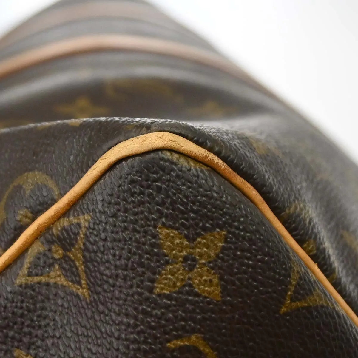 Louis Vuitton Keepall Bag Monogram Canvas Brown Canvas Travel Bag Bag (Pre-Owned)