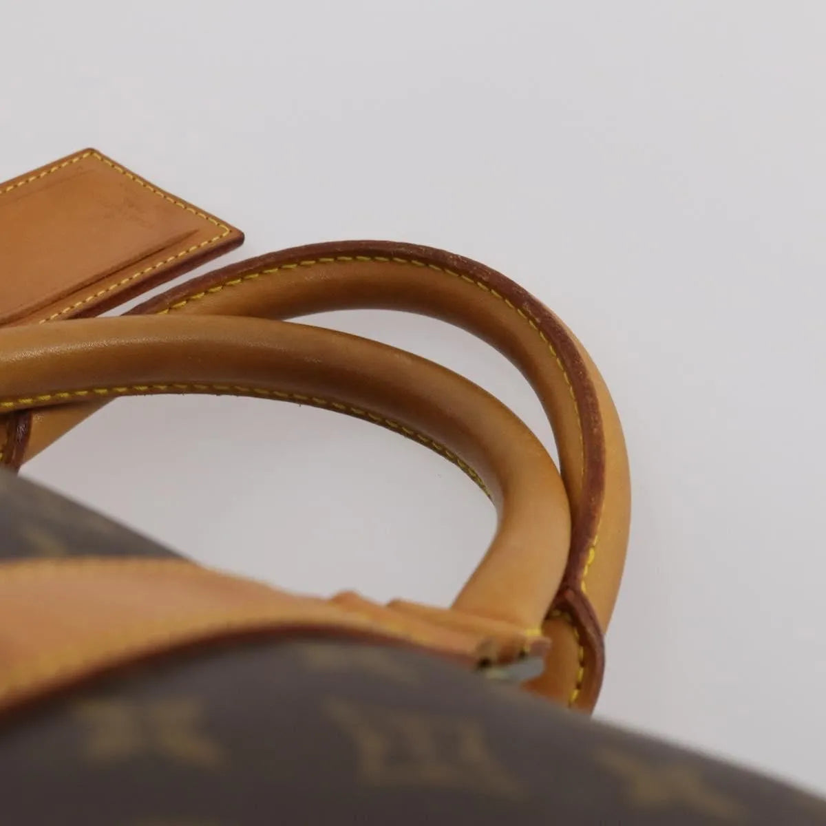 Louis Vuitton Keepall Bandoulière Monogram Brown Canvas Travel Bag Bag (Pre-Owned)