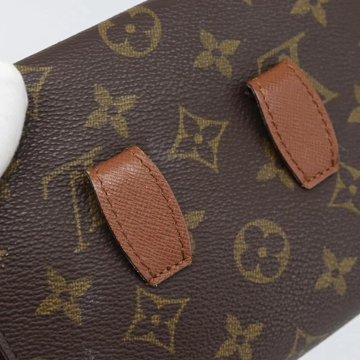 Louis Vuitton Pochette Arche Waist Monogram Canvas Brown Canvas Clutche & Pouche Bag (Pre-Owned)