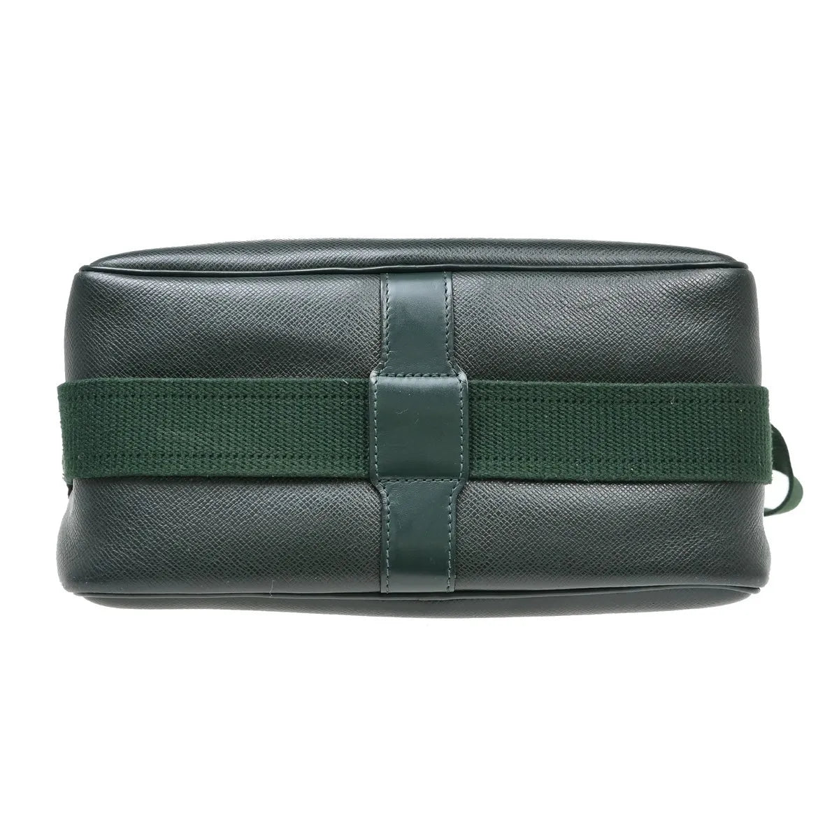 Louis Vuitton Reporter Taiga Leather Green Leather Shoulder Bag Bag (Pre-Owned)