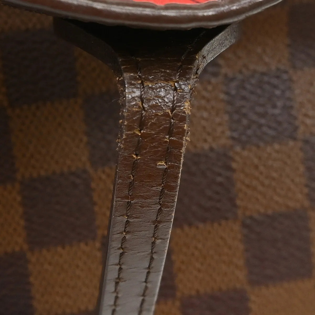 Louis Vuitton Neverfull Damier Brown Canvas Tote Bag Bag (Pre-Owned)