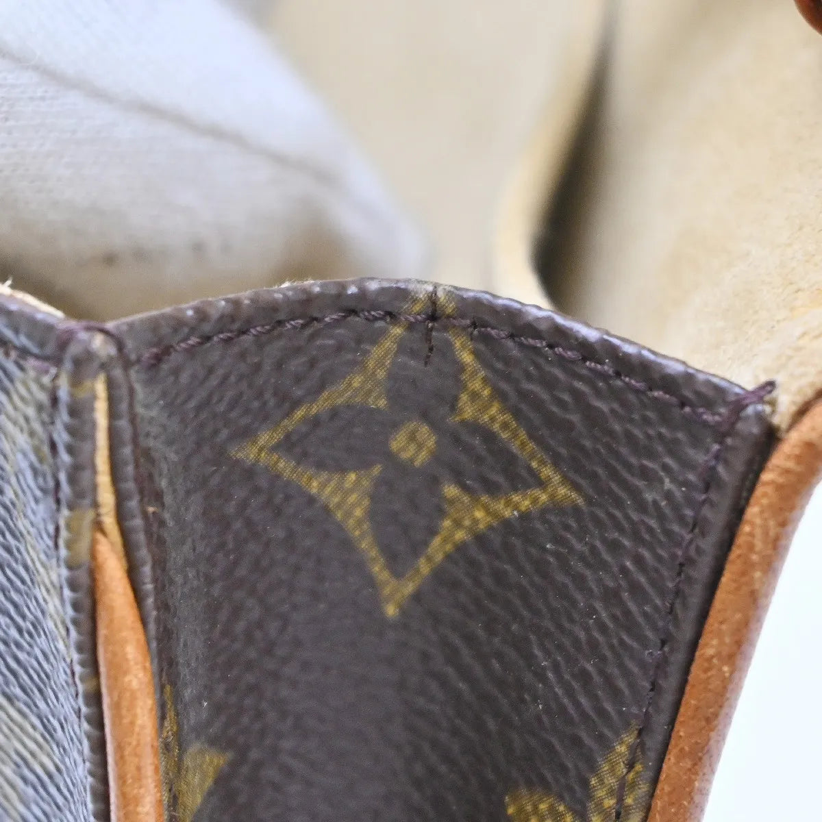 Louis Vuitton Twin Monogram Canvas Brown Canvas Clutche & Pouche Bag (Pre-Owned)