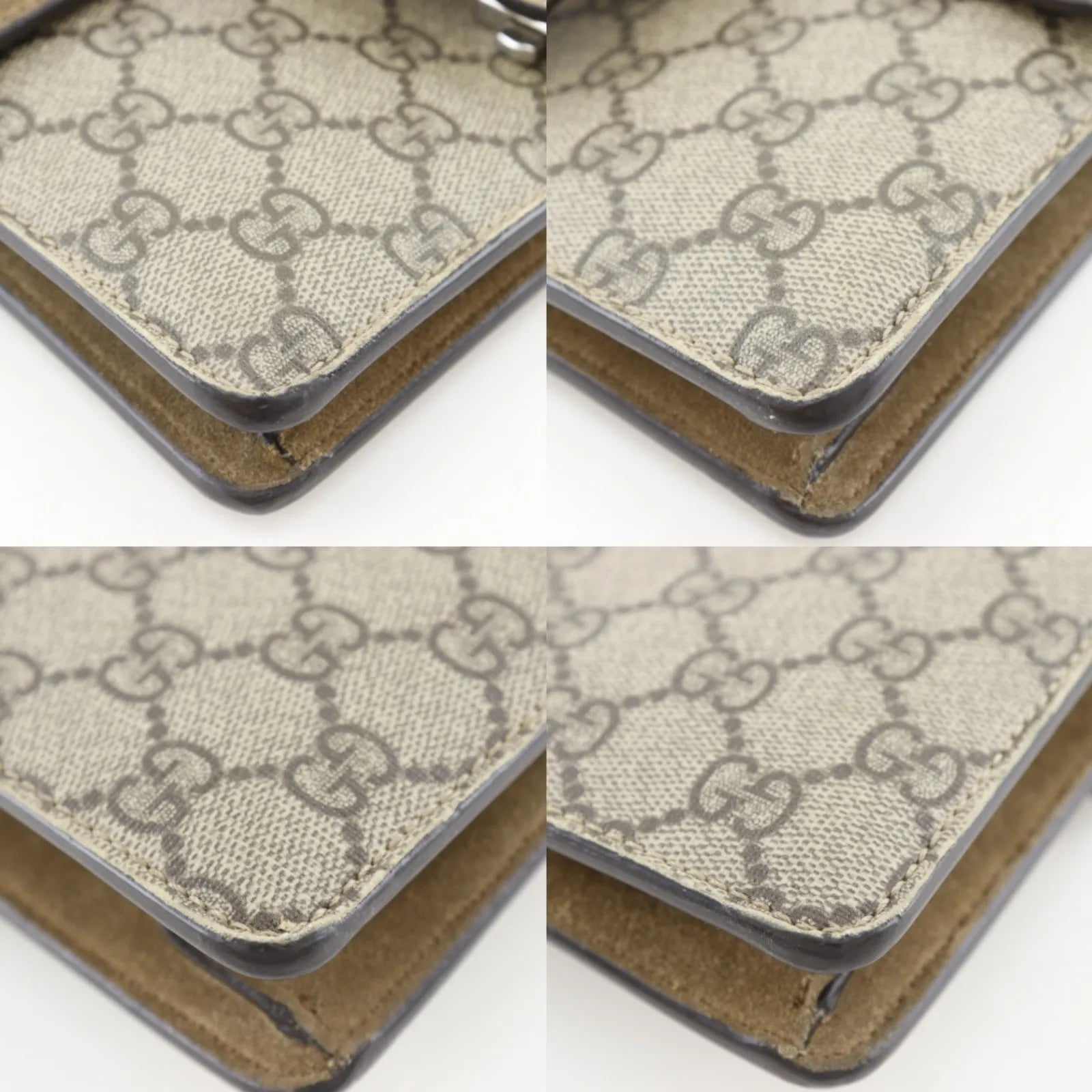 Gucci Dionysus Gg Coated Canvas Brown Canvas Shoulder Bag Bag (Pre-Owned)