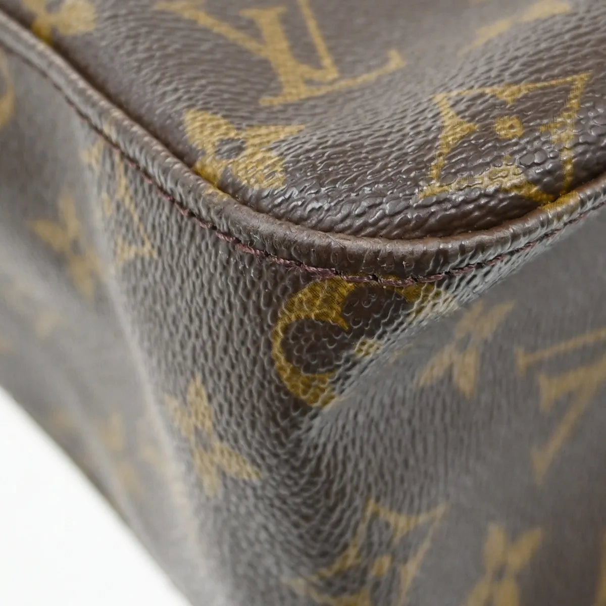 Louis Vuitton Monogram Looping Monogram Canvas Brown Canvas Shoulder Bag Bag (Pre-Owned)