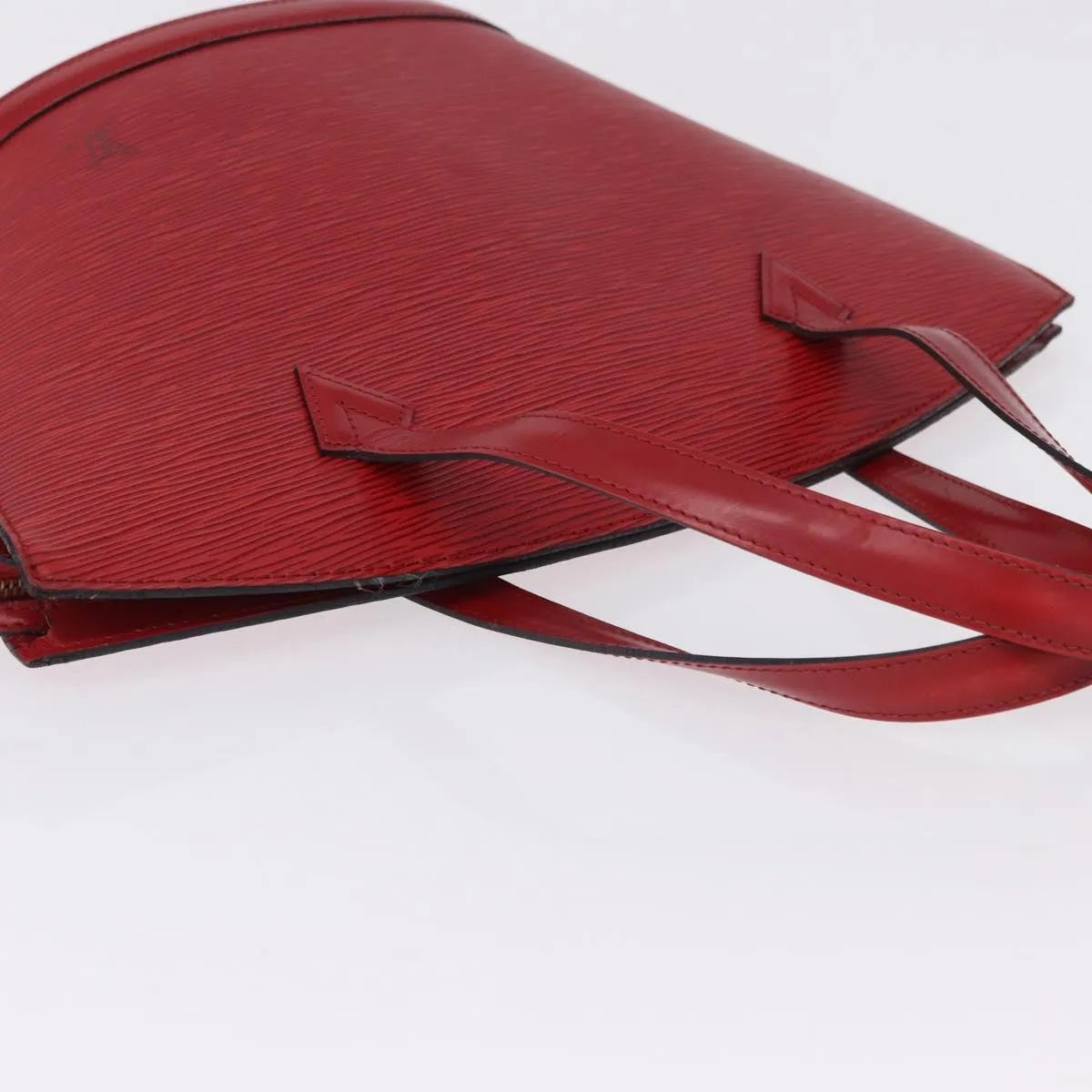 Louis Vuitton Saint Jacques Epi Red Leather Handbag (Pre-Owned)
