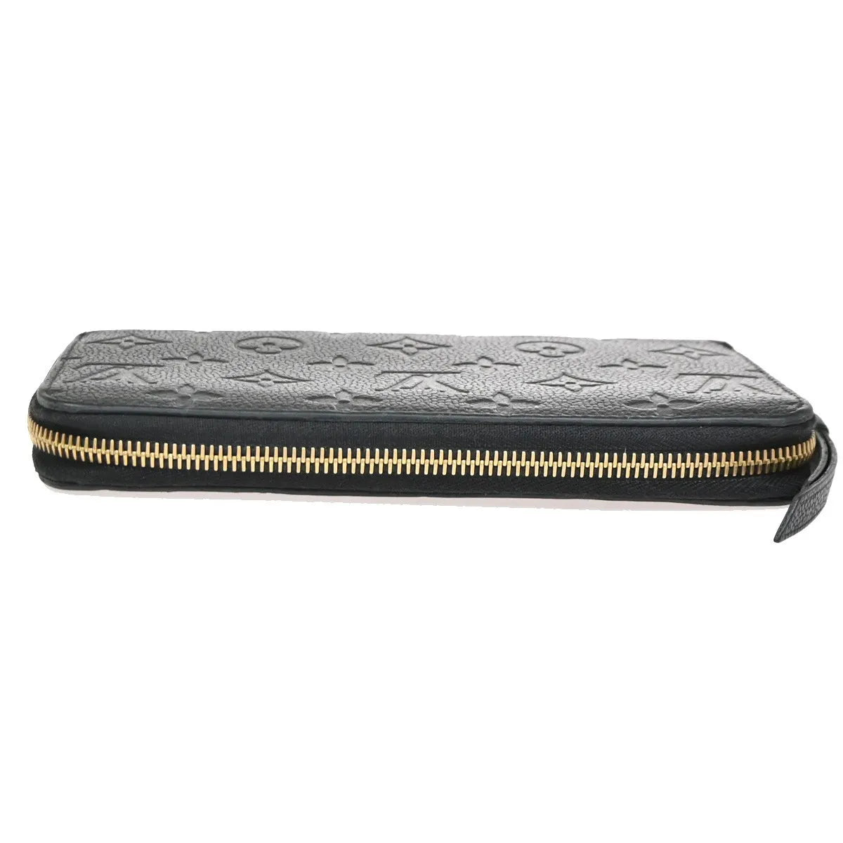 Louis Vuitton Portefeuille Zippy Monogramme Empreinte Monogramme Empreinte Black Leather Wallets Accessory (Pre-Owned)