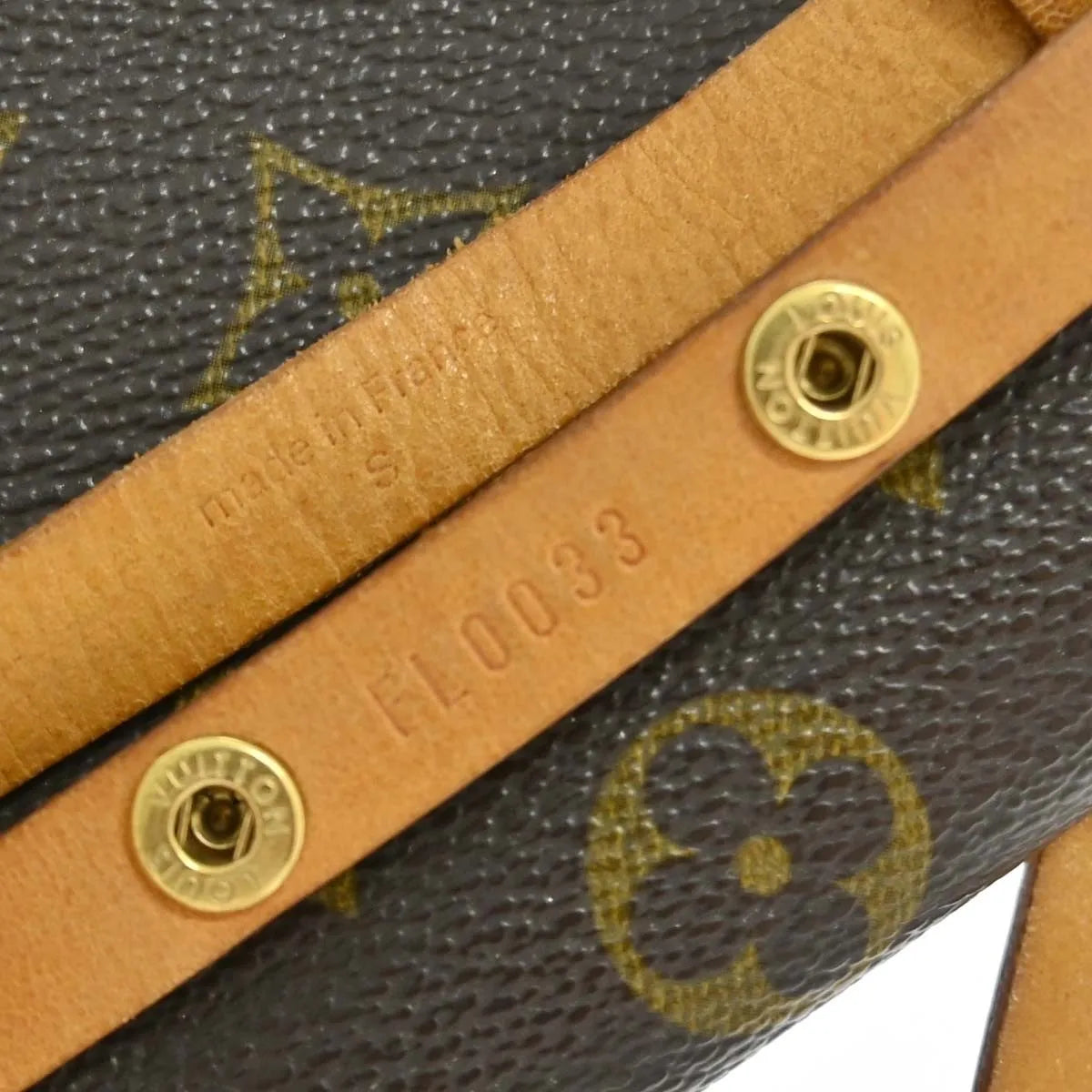 Louis Vuitton Florentine Waist Monogram Canvas Brown Canvas Clutche & Pouche Bag (Pre-Owned)