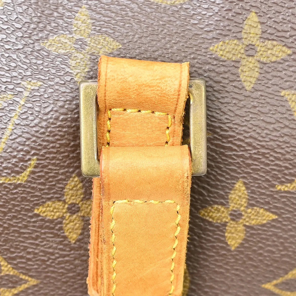 Louis Vuitton Cabas Mezzo Monogram Canvas Brown Canvas Tote Bag Bag (Pre-Owned)