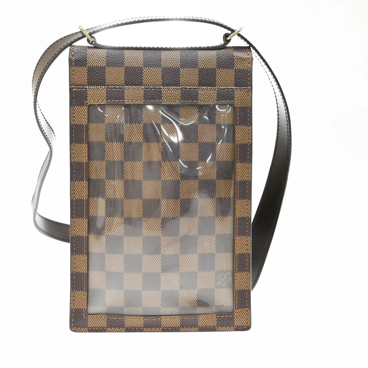 Louis Vuitton Portobello Messenger Damier Ebene Brown Canvas Shoulder Bag Bag (Pre-Owned)