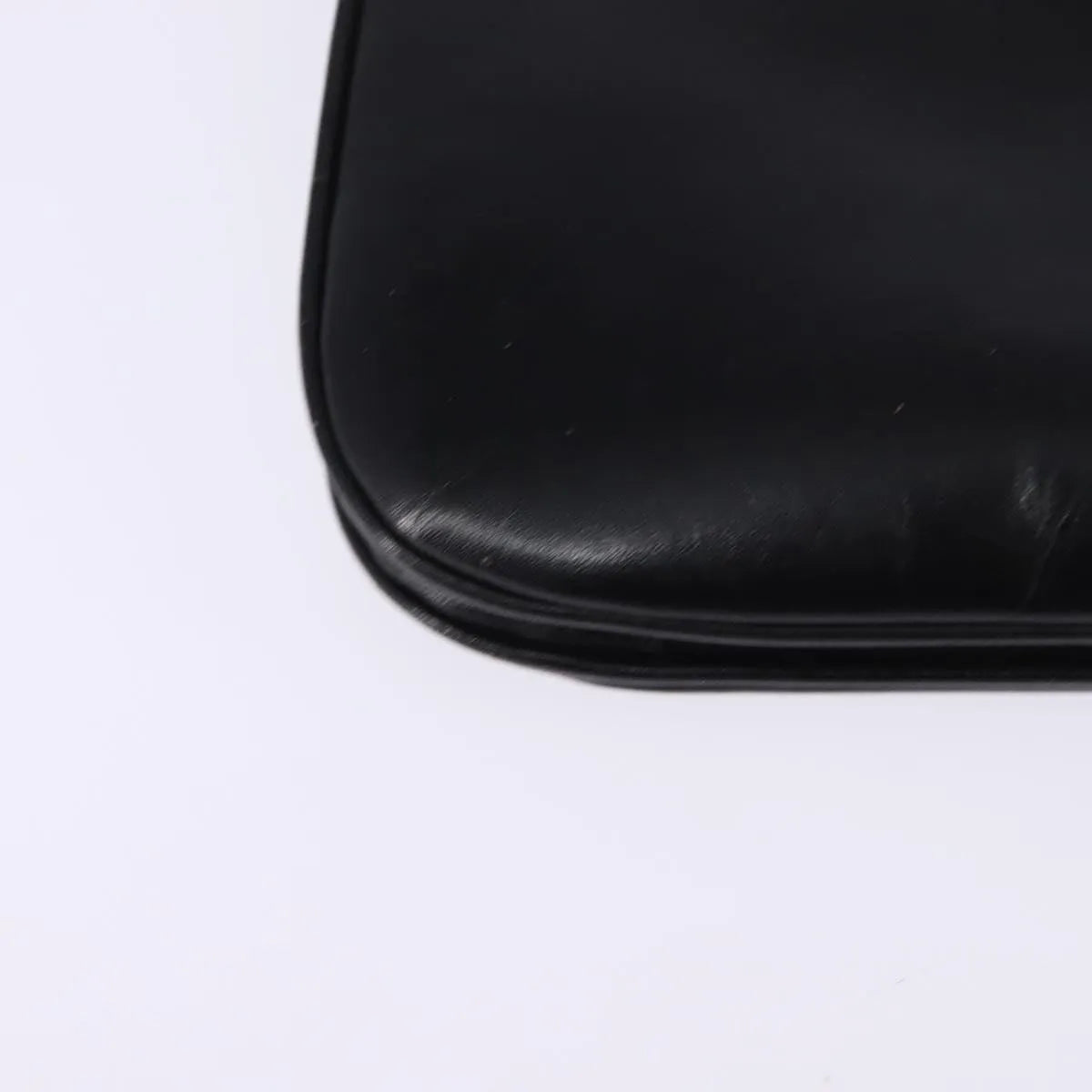 Celine Vintage Leather Black Leather Shoulder Bag Bag (Pre-Owned)