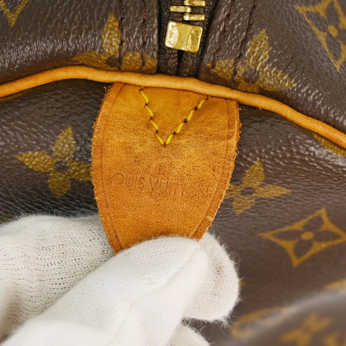 Louis Vuitton Keepall Monogram Canvas Brown Canvas Travel Bag Bag (Pre-Owned)