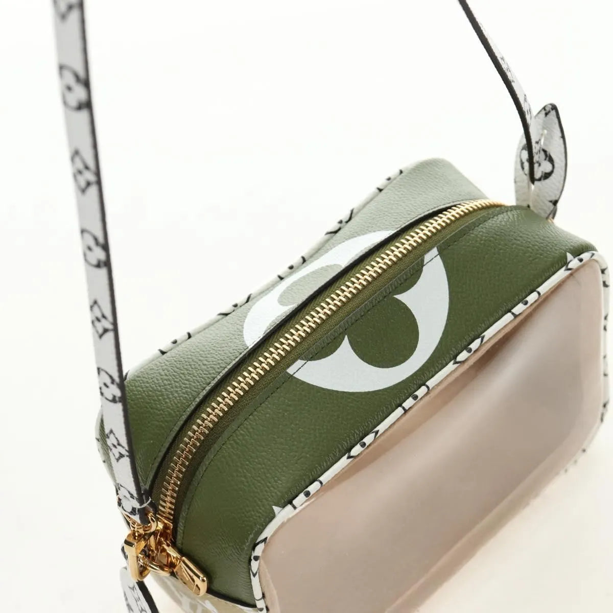 Louis Vuitton Beach Limited Edition Colored Monogram Giant Green Canvas Clutche & Pouche Bag (Pre-Owned)