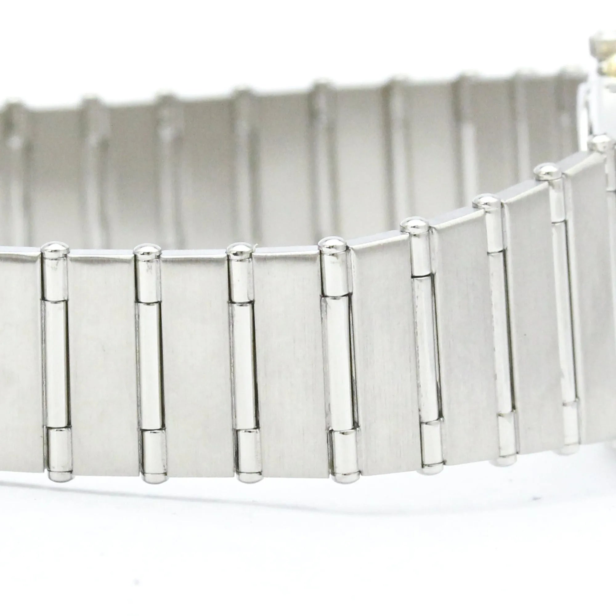 Omega Constellation Quartz Stainless Steel And Yellow Gold Watch (Pre-Owned)