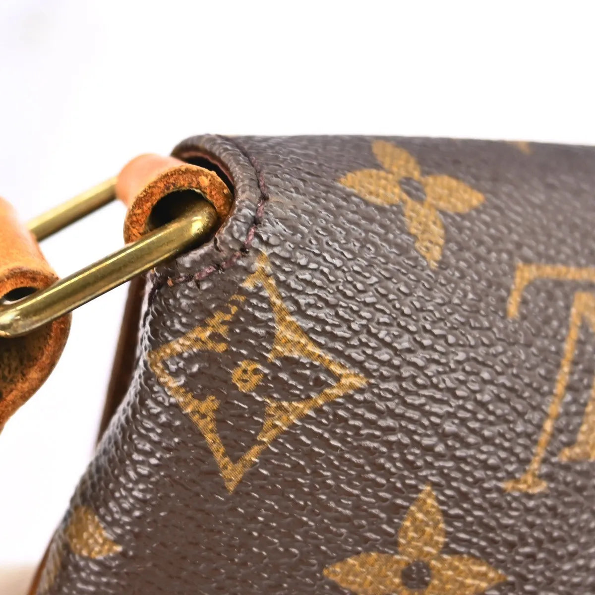 Louis Vuitton Musette Salsa Handbag Monogram Canvas Brown Canvas Shoulder Bag Bag (Pre-Owned)