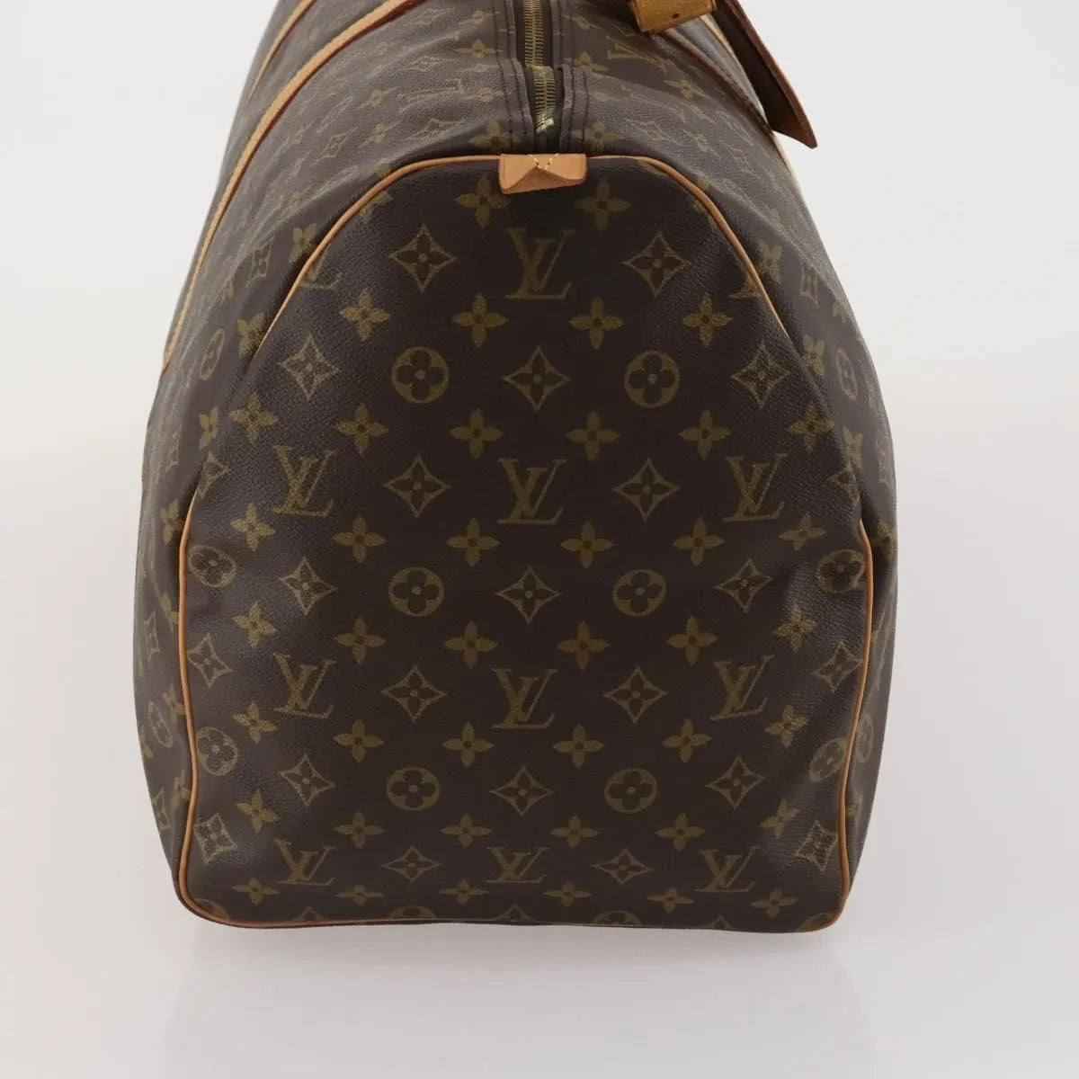 Louis Vuitton Keepall Monogram Canvas Brown Canvas Travel Bag Bag (Pre-Owned)
