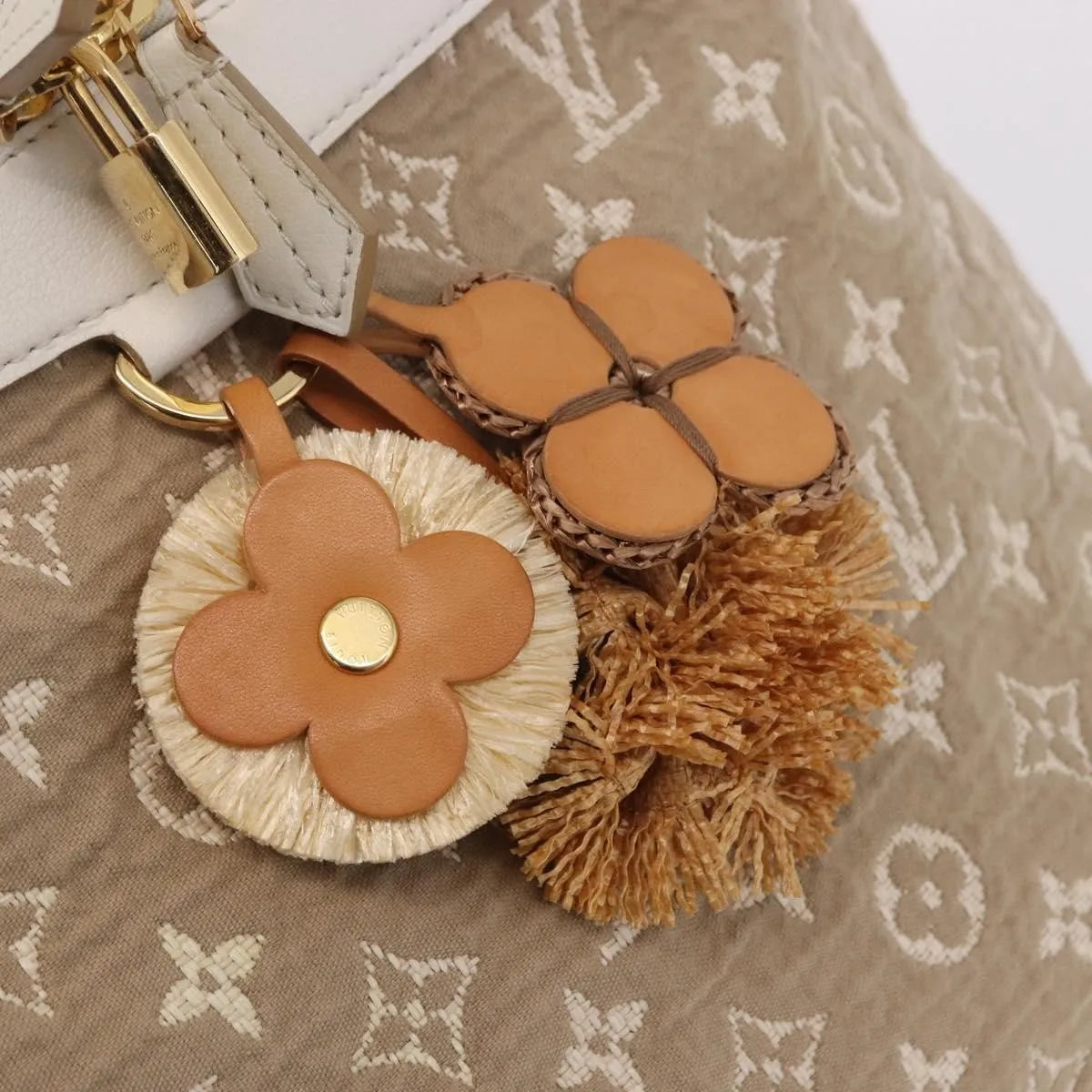 Louis Vuitton Besace Handbag Monogram Sabbia Beige Canvas Shoulder Bag Bag (Pre-Owned)