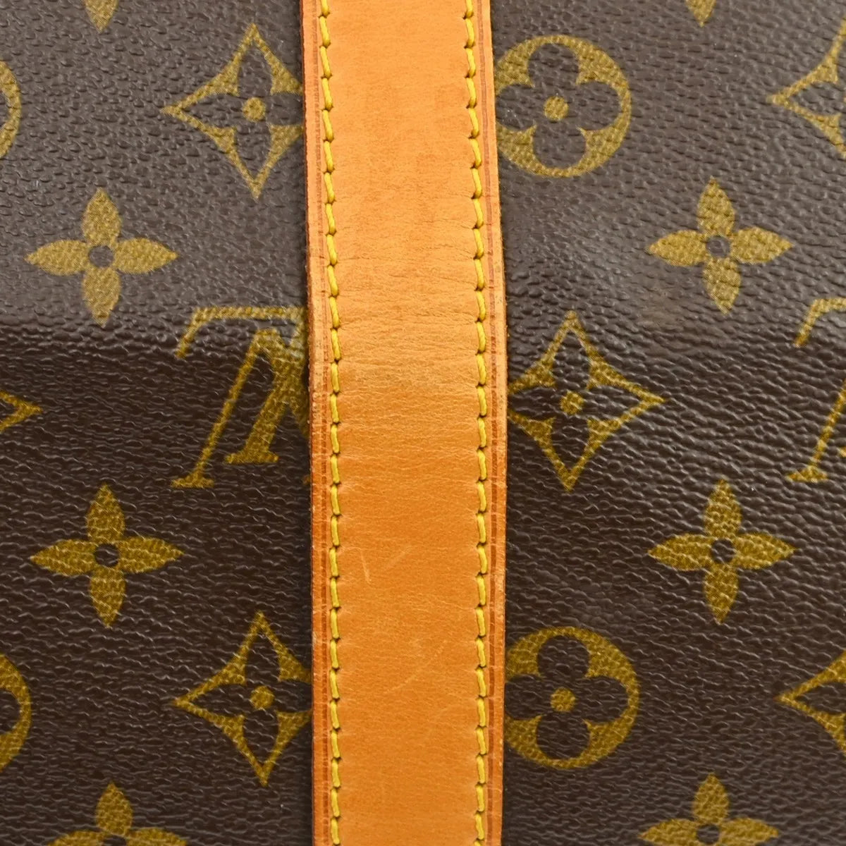Louis Vuitton Keepall Monogram Canvas Brown Canvas Travel Bag Bag (Pre-Owned)