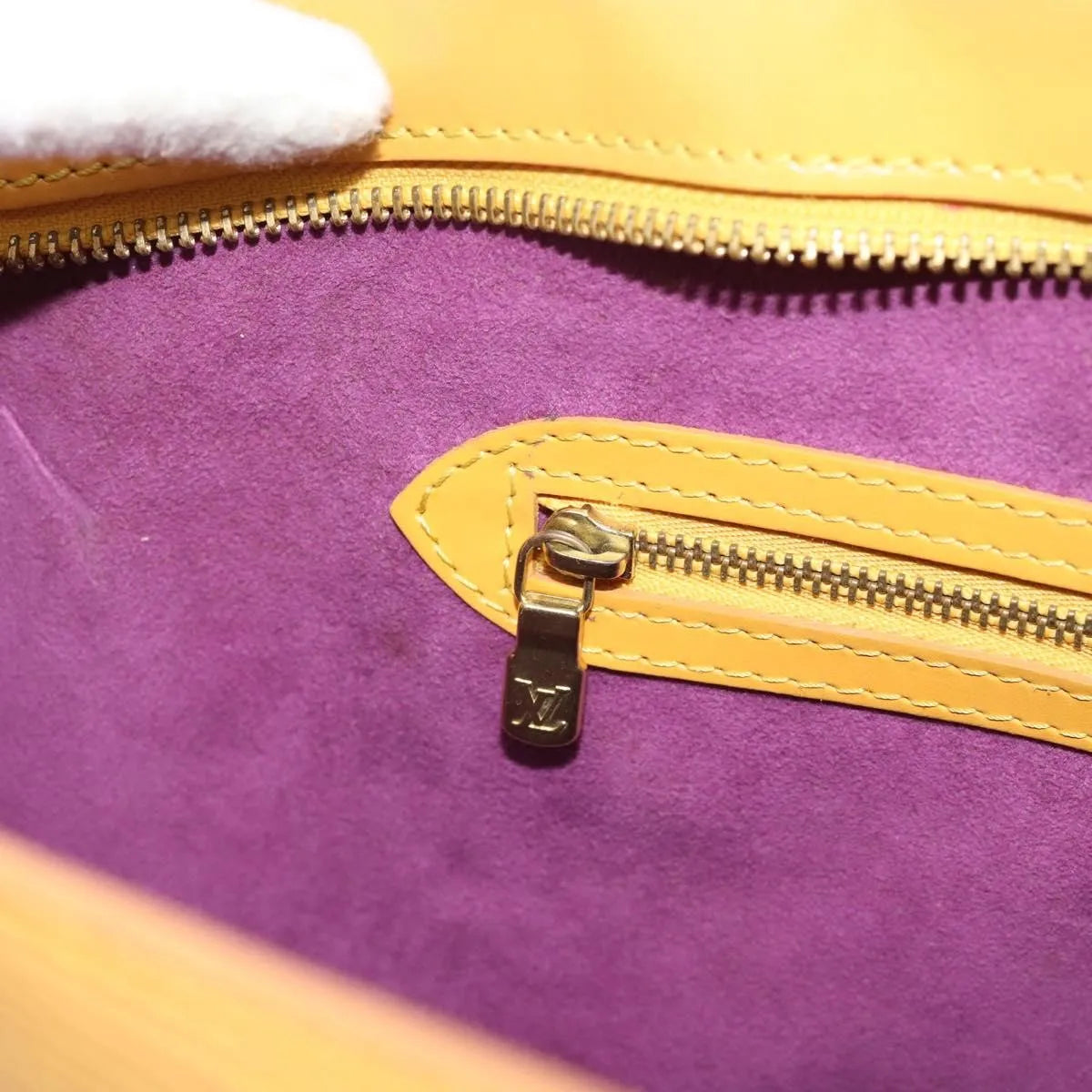 Louis Vuitton Saint Jacques Epi Yellow Leather Shoulder Bag Bag (Pre-Owned)