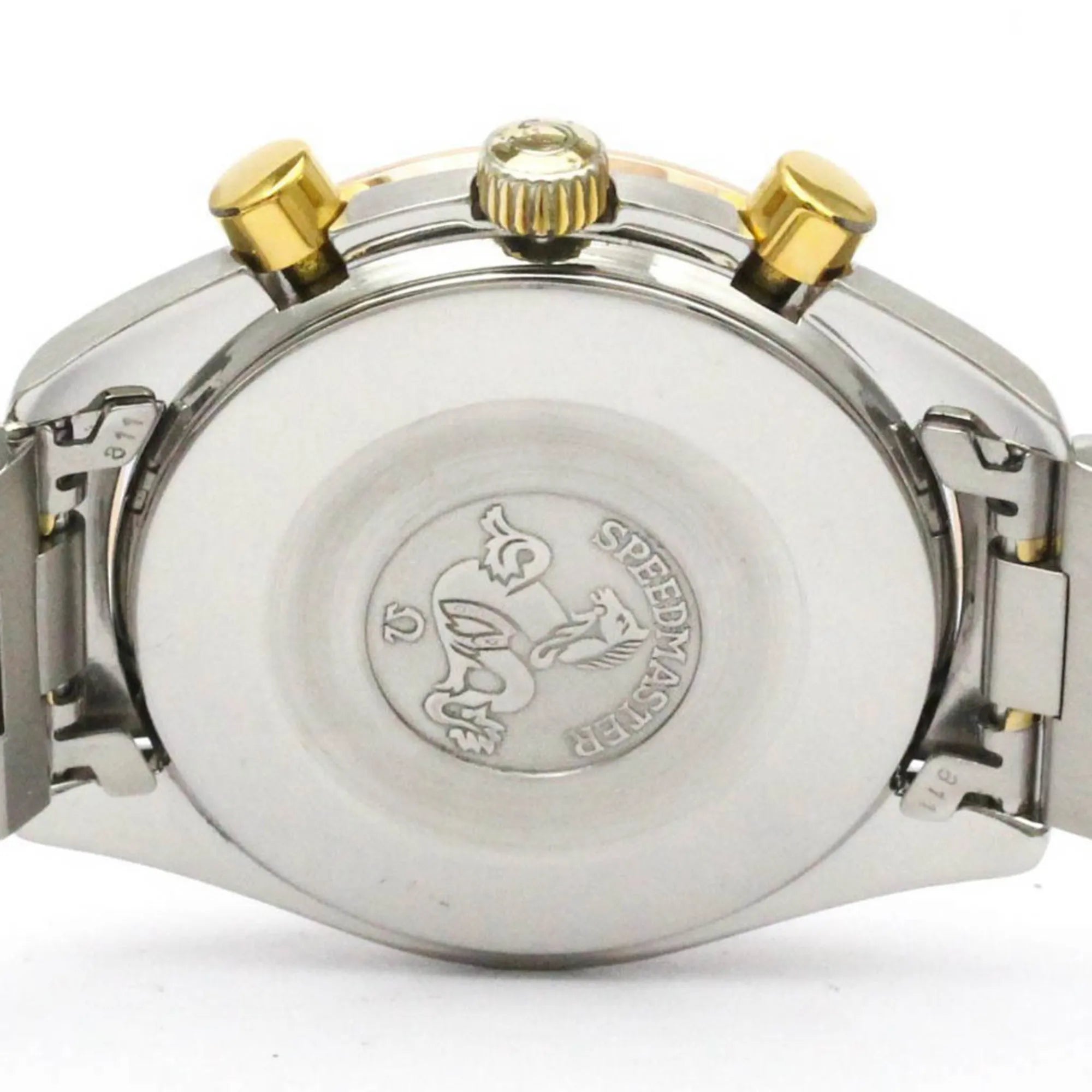 Omega Speedmaster Date Chronograph Automatic Stainless Steel Watch (Pre-Owned)