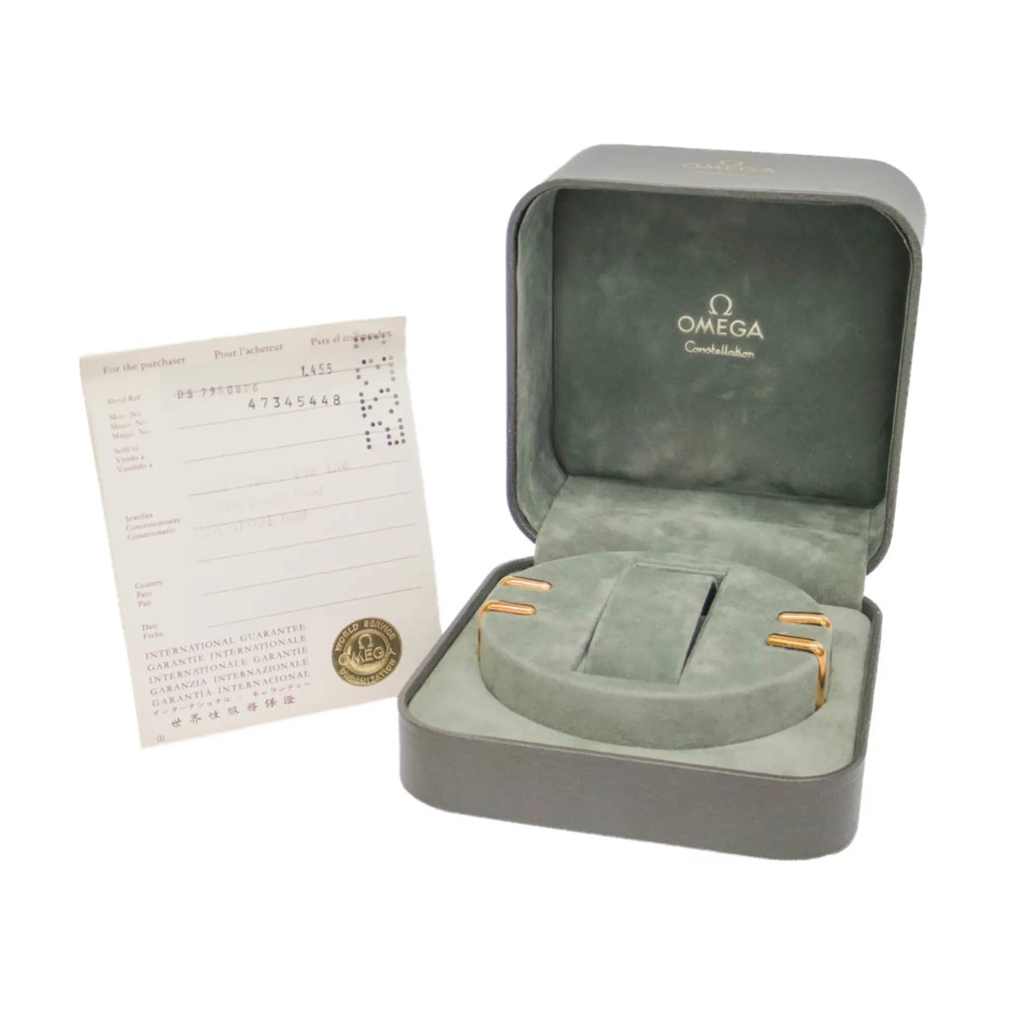 Omega Constellation Quartz Stainless Steel And Yellow Gold Watch (Pre-Owned)