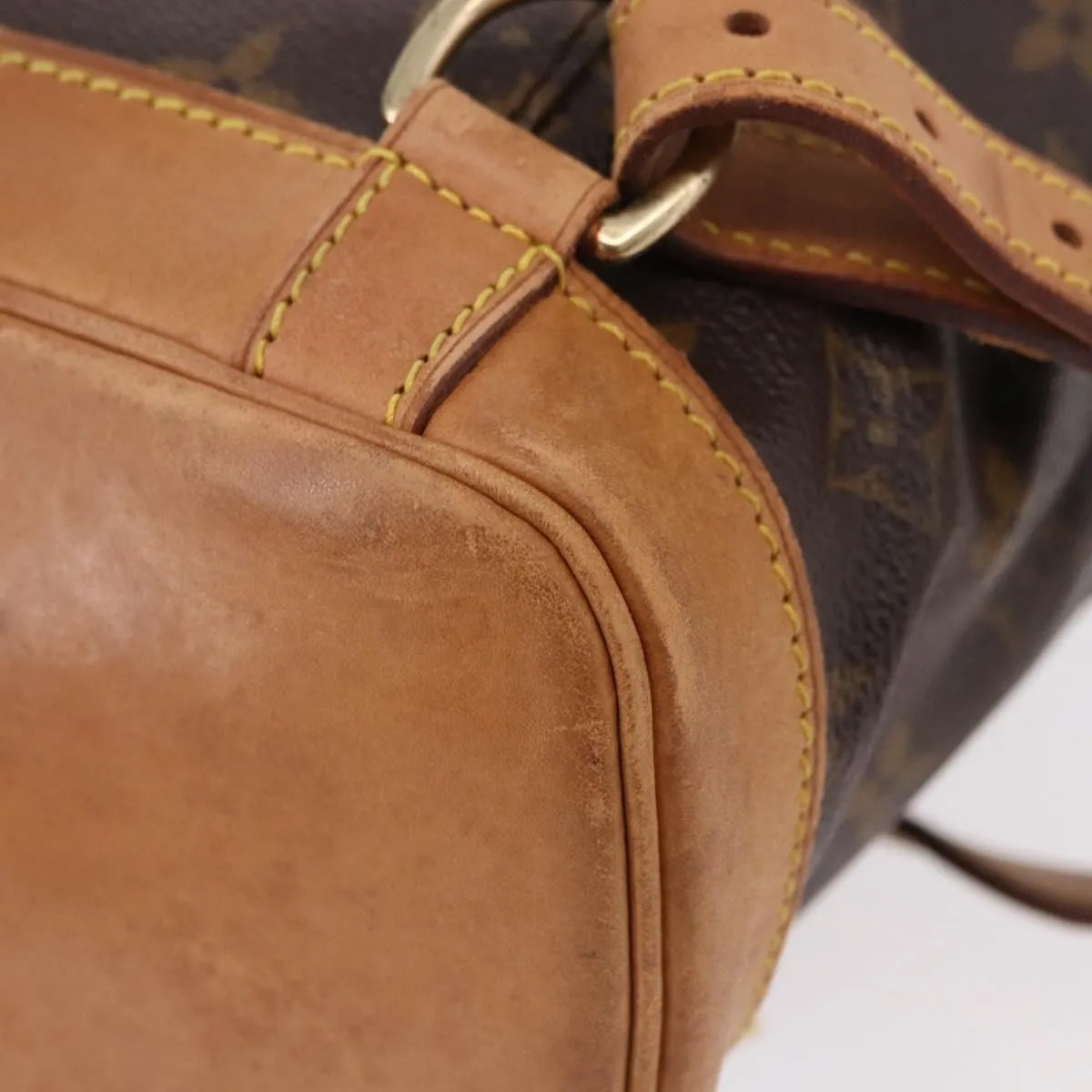 Louis Vuitton Montsouris Monogram Brown Canvas Backpack Bag (Pre-Owned)