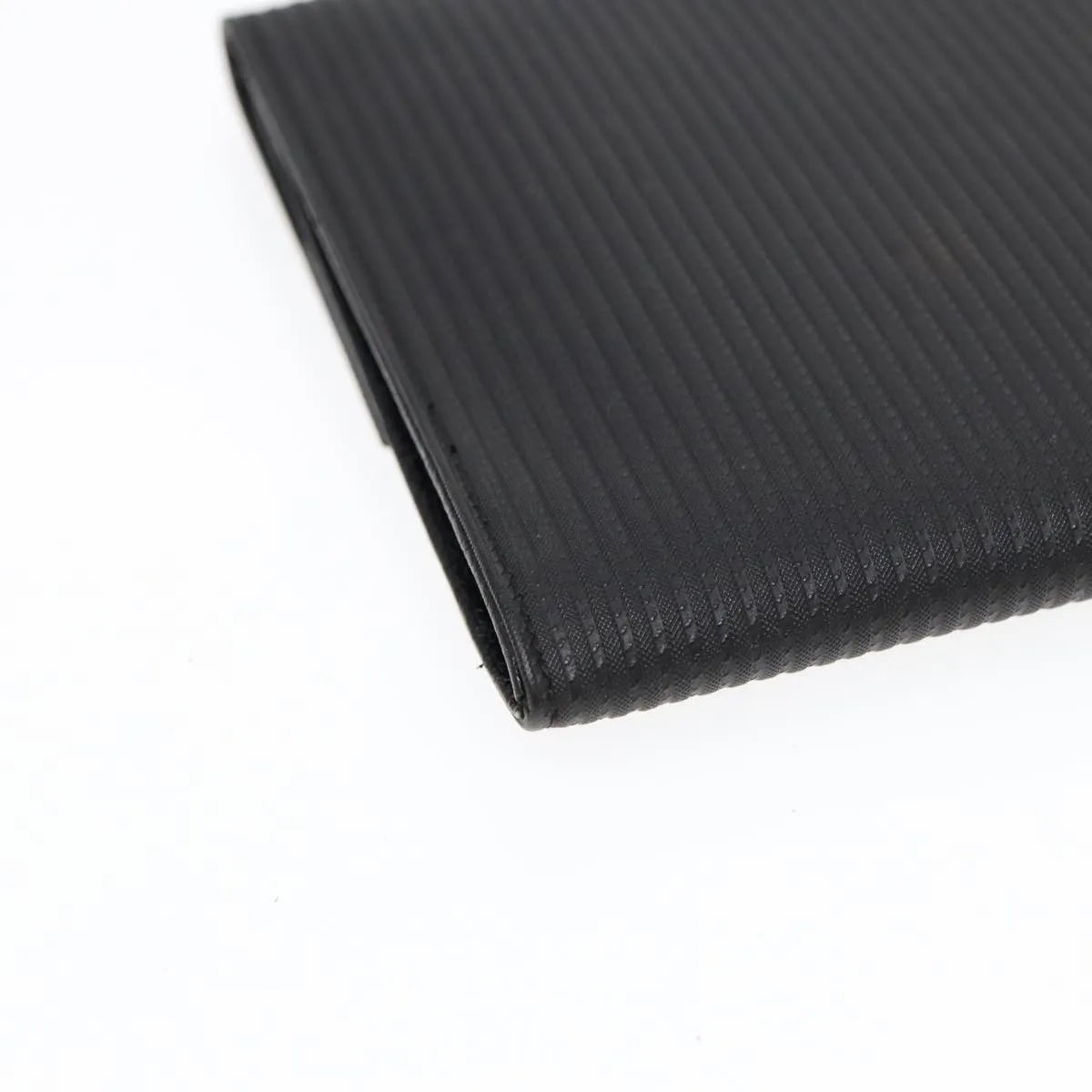 Bvlgari Clutch Pvc Leather Black Pvc Clutche & Pouche Bag (Pre-Owned)
