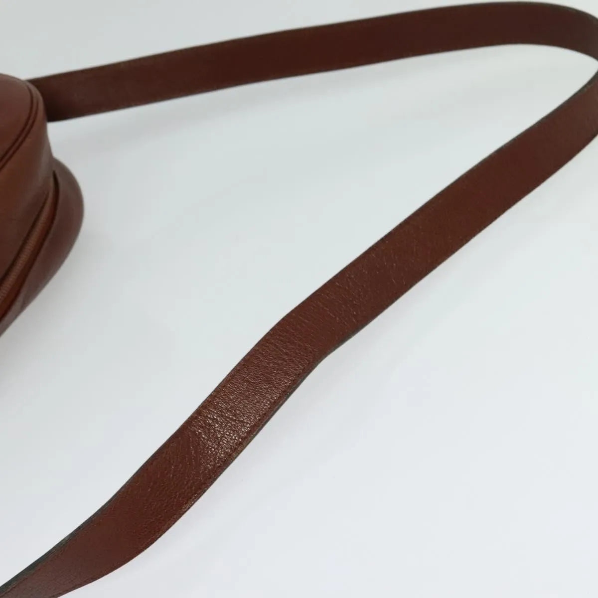 Christian Dior Vintage Leather Brown Leather Shoulder Bag Bag (Pre-Owned)