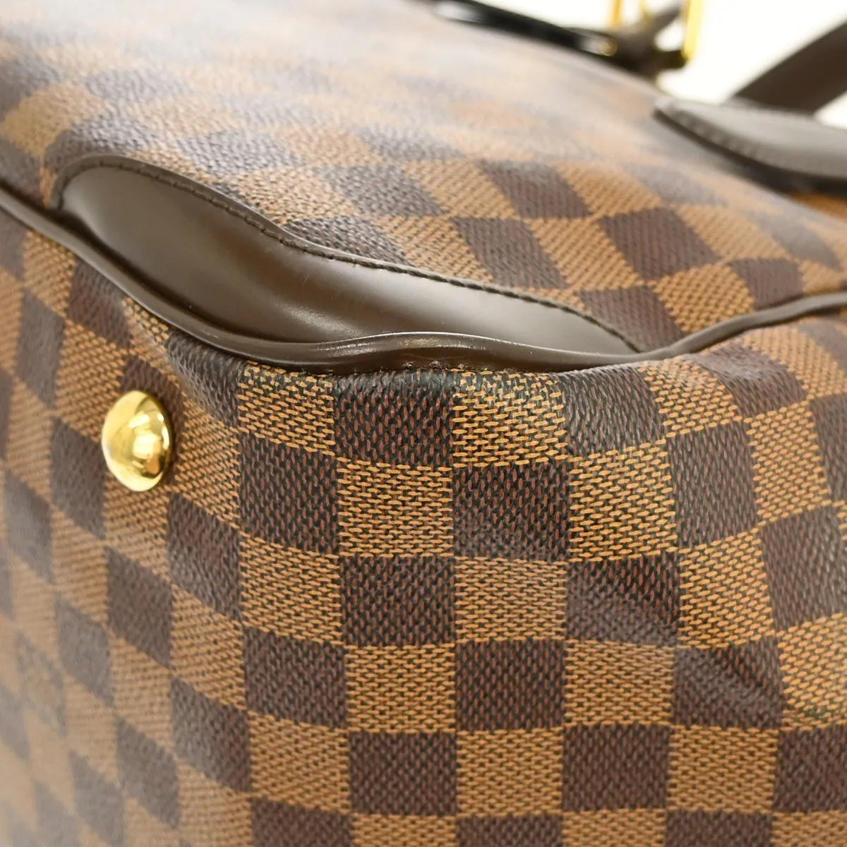 Louis Vuitton Verona Damier Brown Canvas Shoulder Bag Bag (Pre-Owned)